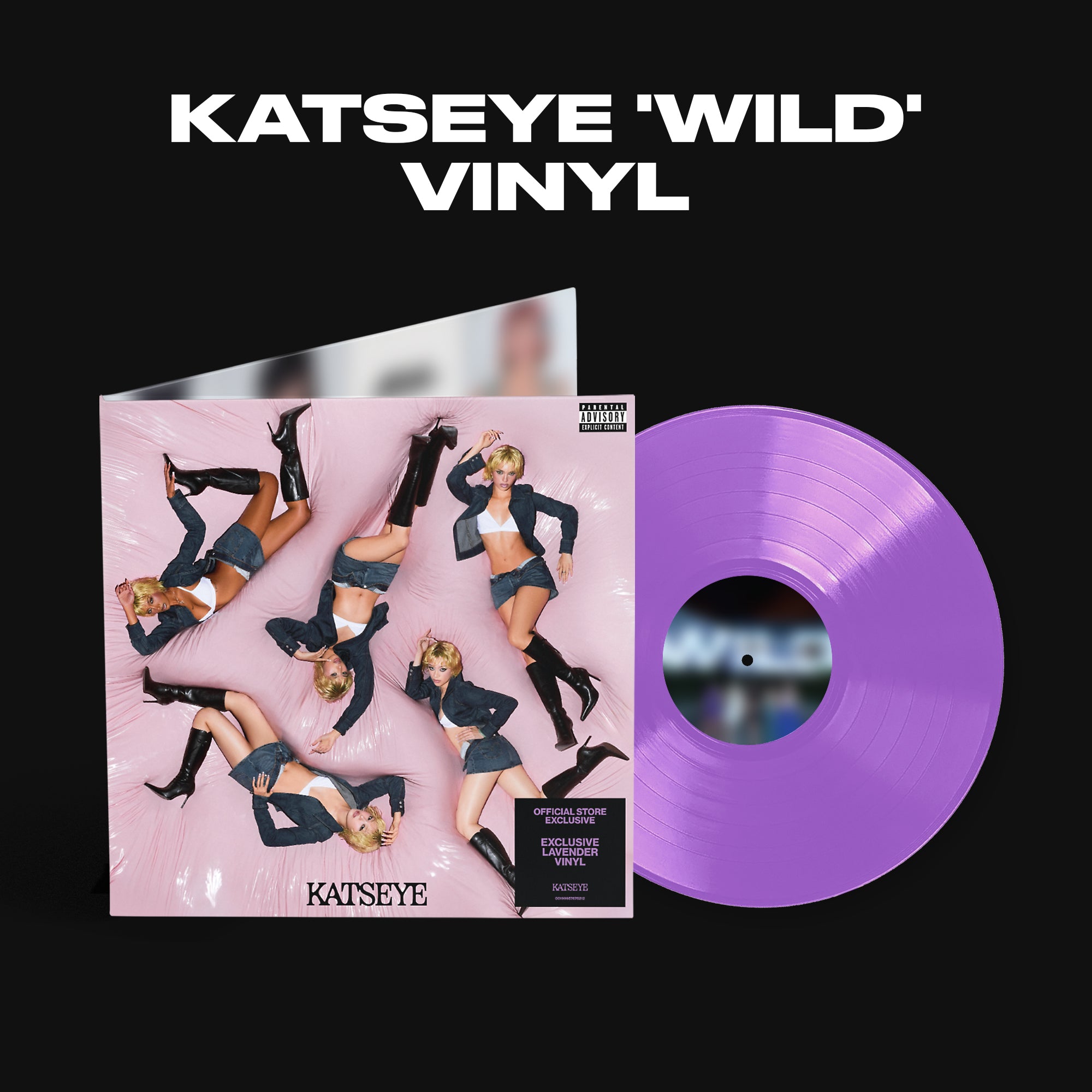 KATSEYE - WILD - Vinyle Exclusivité store
