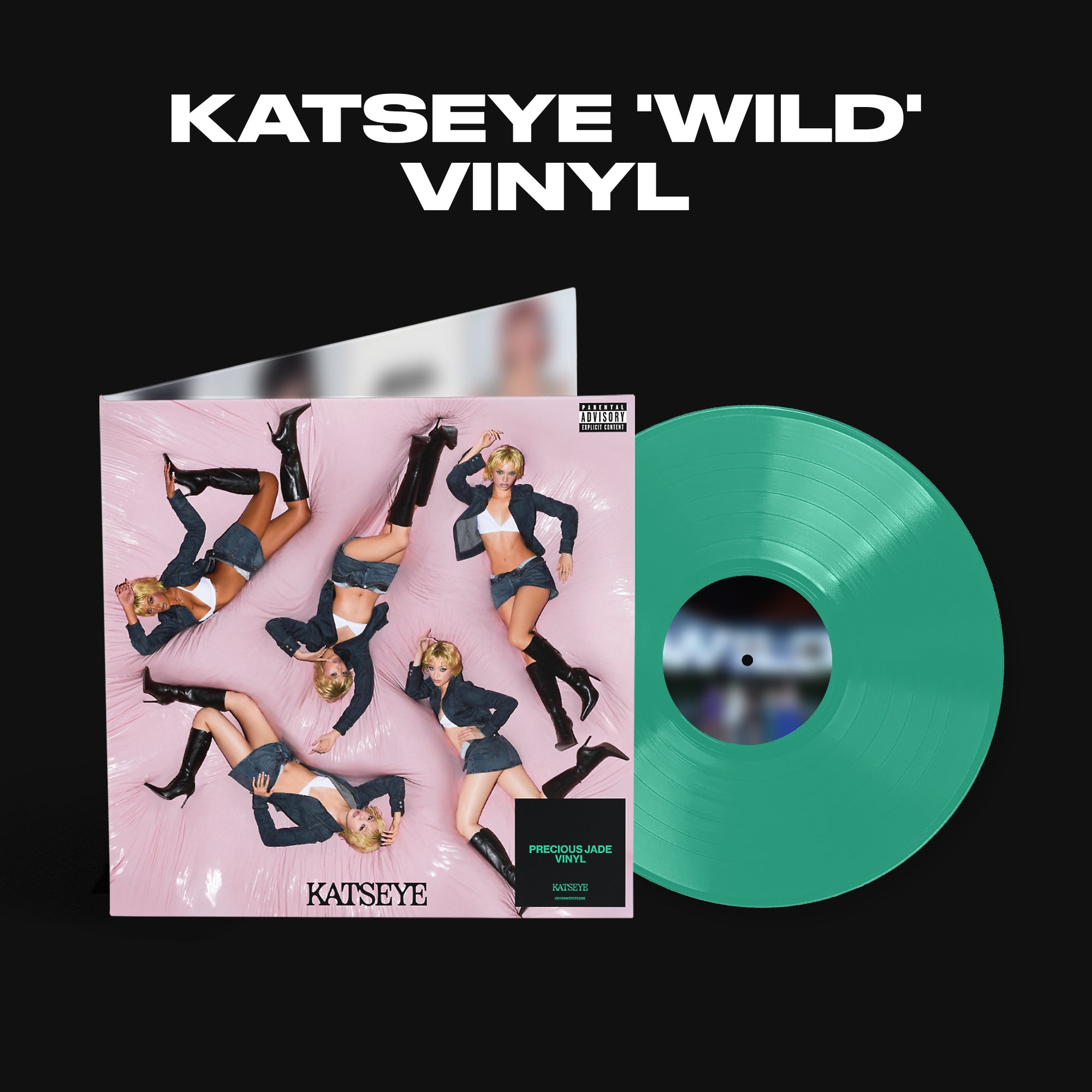 KATSEYE - WILD - Vinyle + Artcard dédicacée