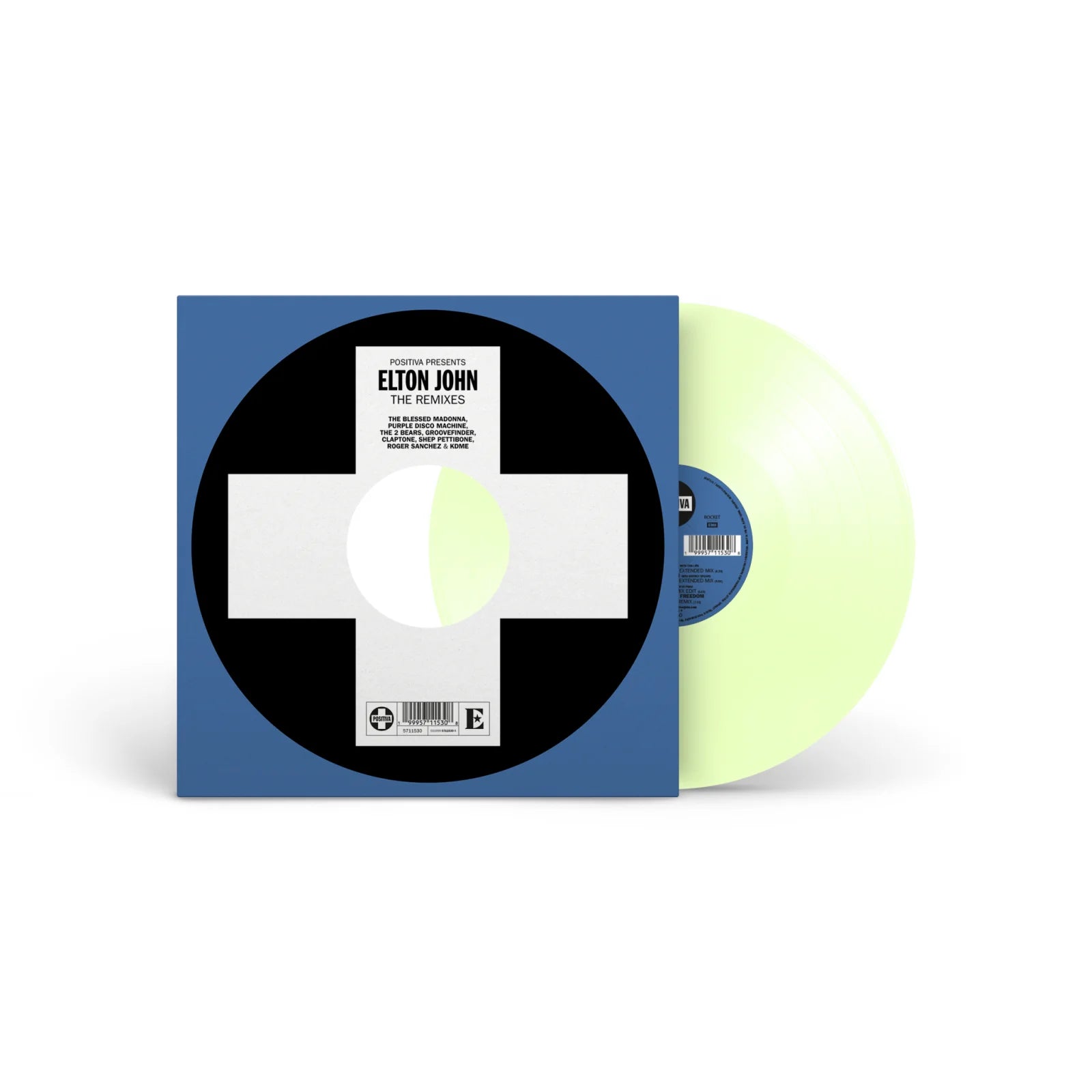Elton John - Positiva Presents: Elton John, The Remixes - Vinyle Phosphorescent