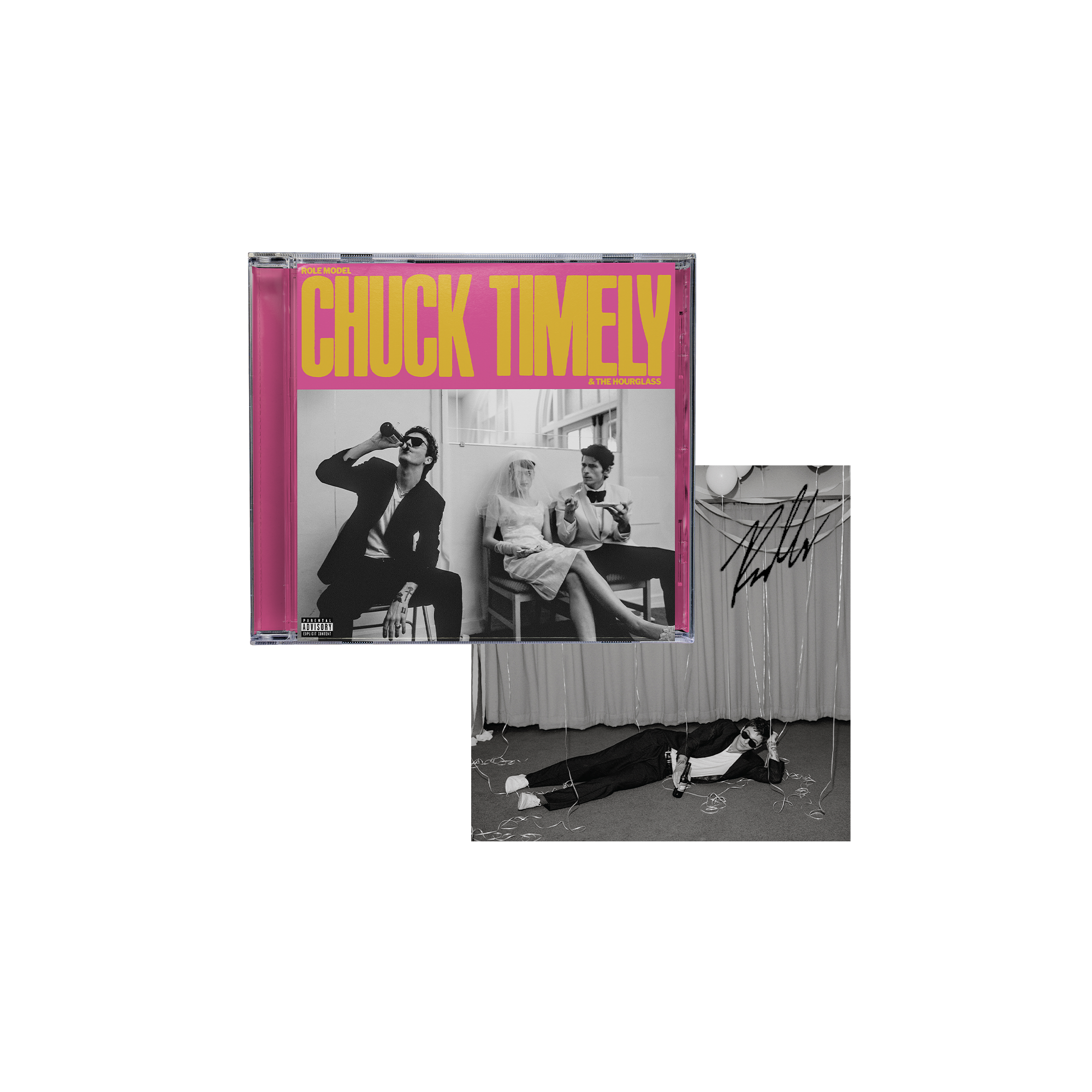 Role Model - Chuck Timely & the Hourglass - CD + Carte Dédicacée