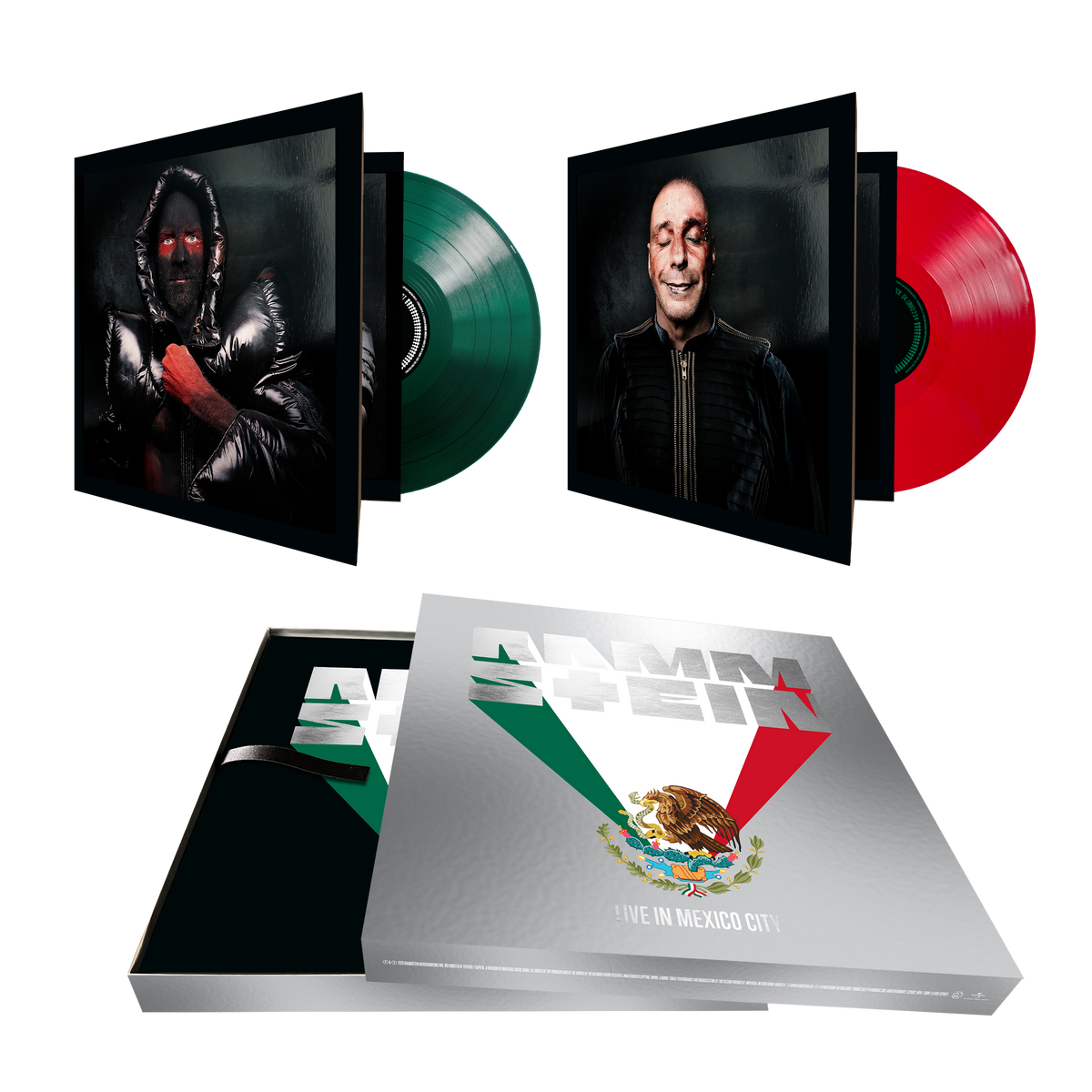 Rammstein - Live In Mexico City - Coffret 4LP 'Colored Edition'