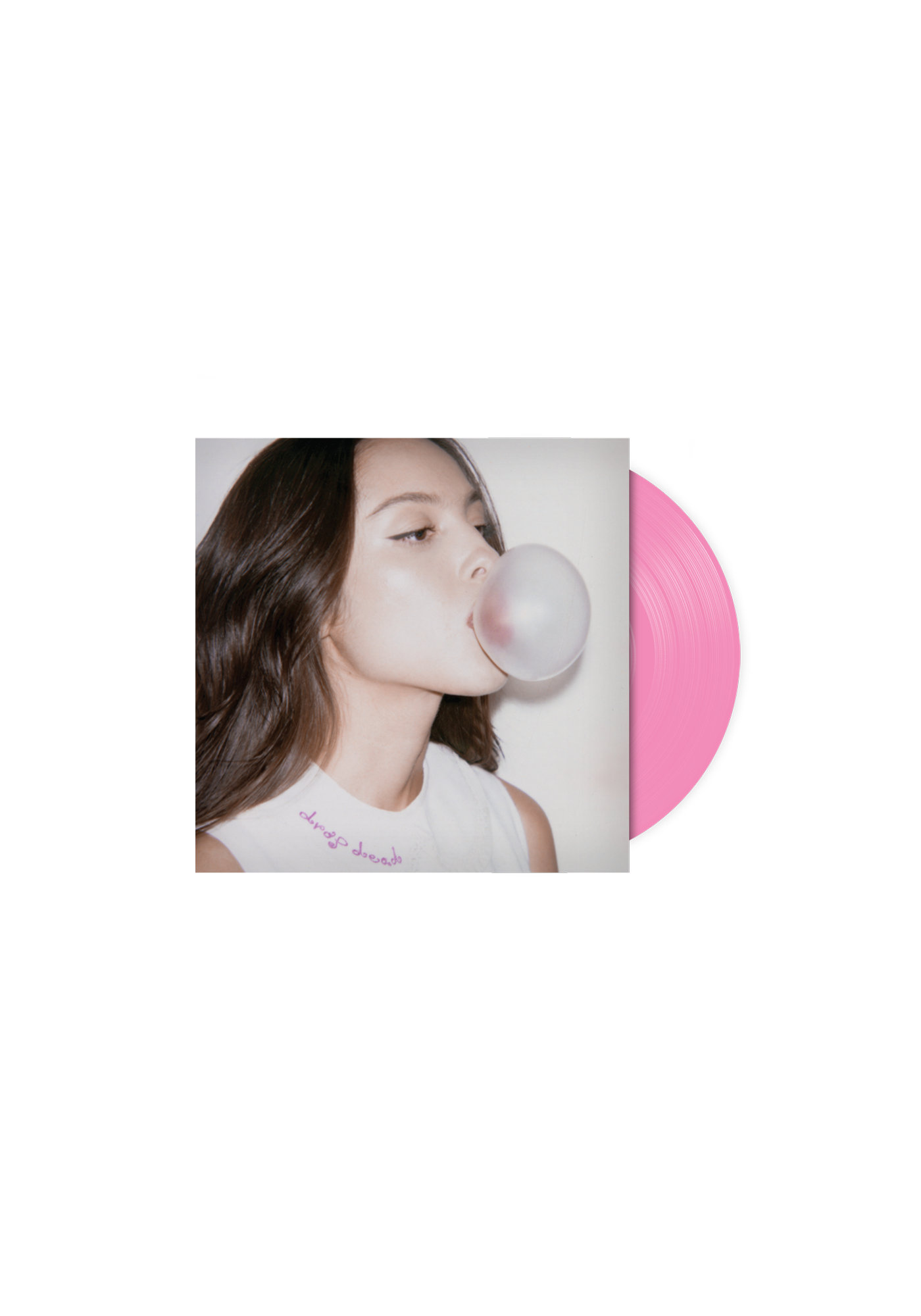 Olivia Rodrigo - drop dead - chewing gum 7" vinyle