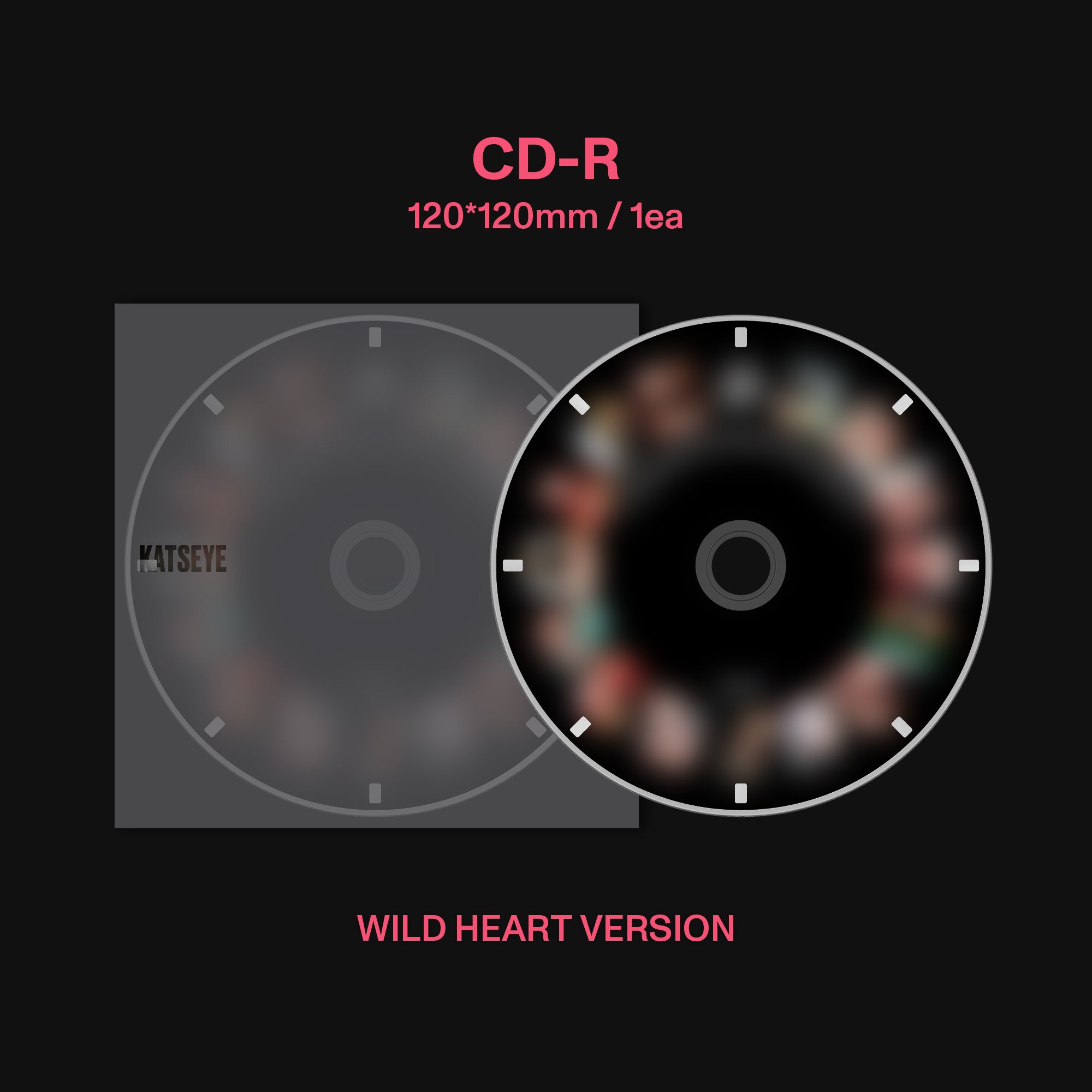 KATSEYE - WILD - Wild heart ver. - CD