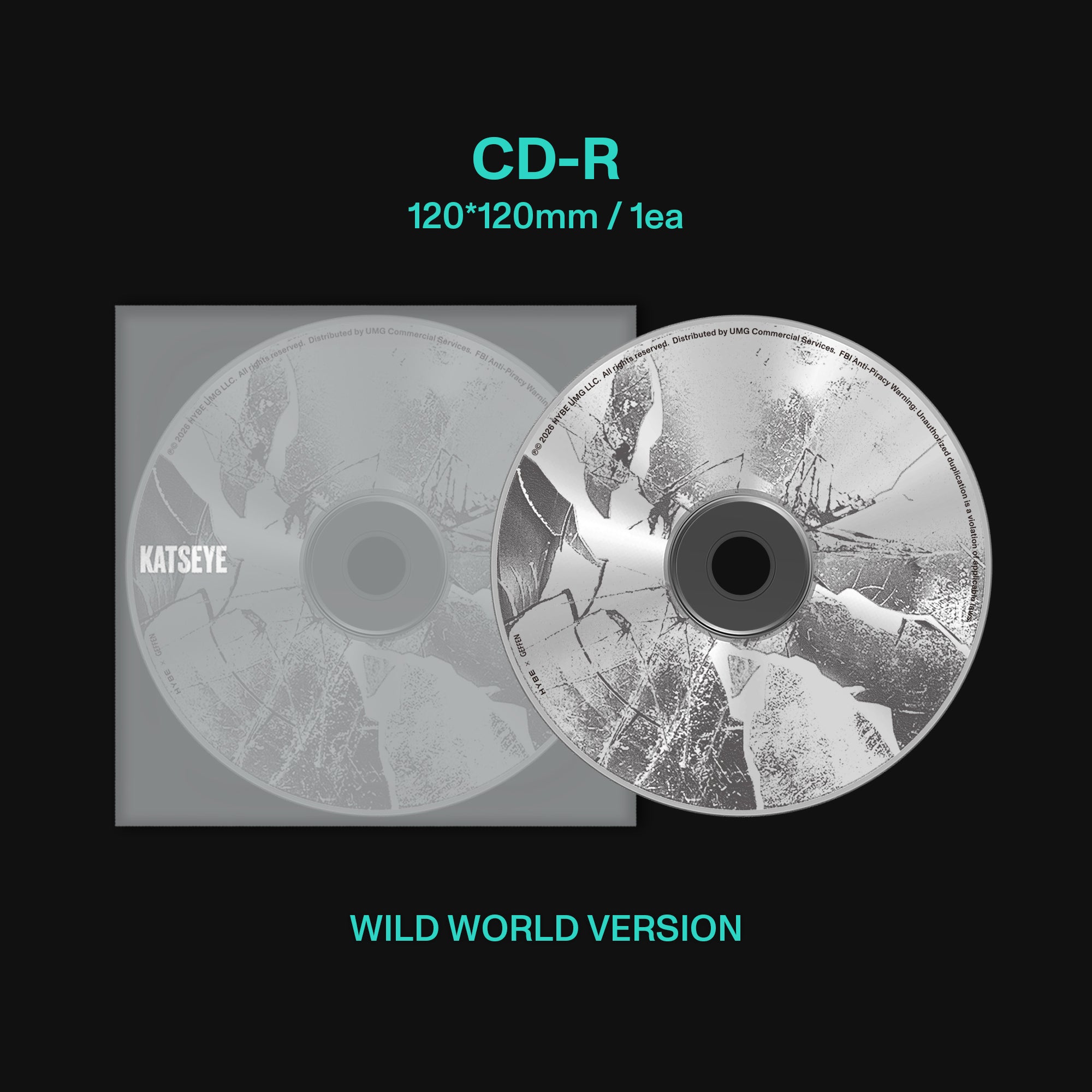 KATSEYE - WILD - Wild world ver. - CD