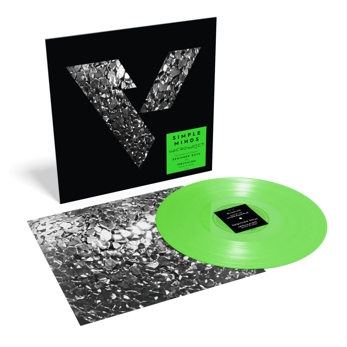 Simple Minds - Sacrosanct - Vinyle Vert + Carte dédicacée
