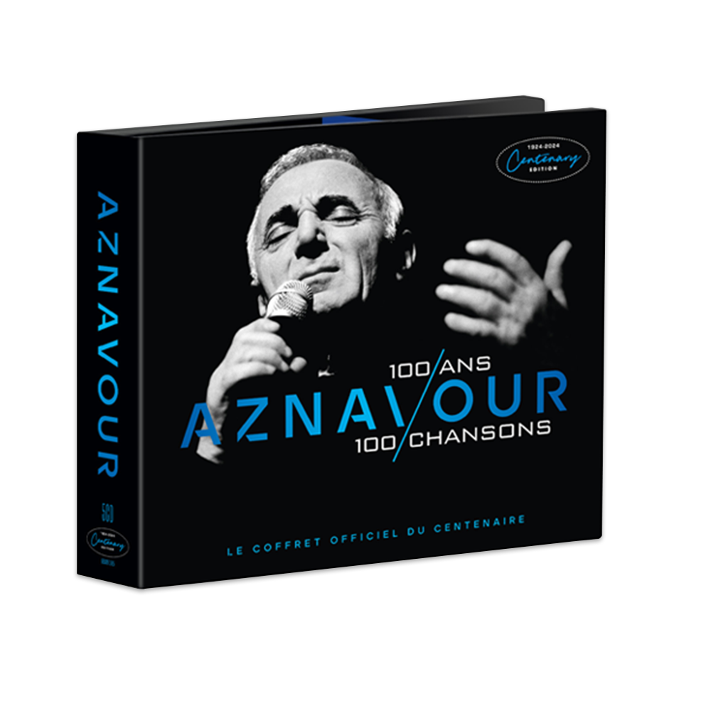 Charles Aznavour - 100 ans, 100 chansons - Centenary Edition - Pack 5CD
