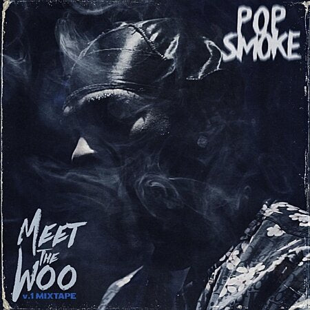 Pop Smoke - Meet The Woo - Vinyle Bleu et Noir marbré