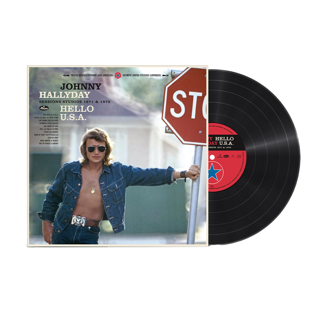 Johnny Hallyday - Johnny 72 - Vinyle Hello USA