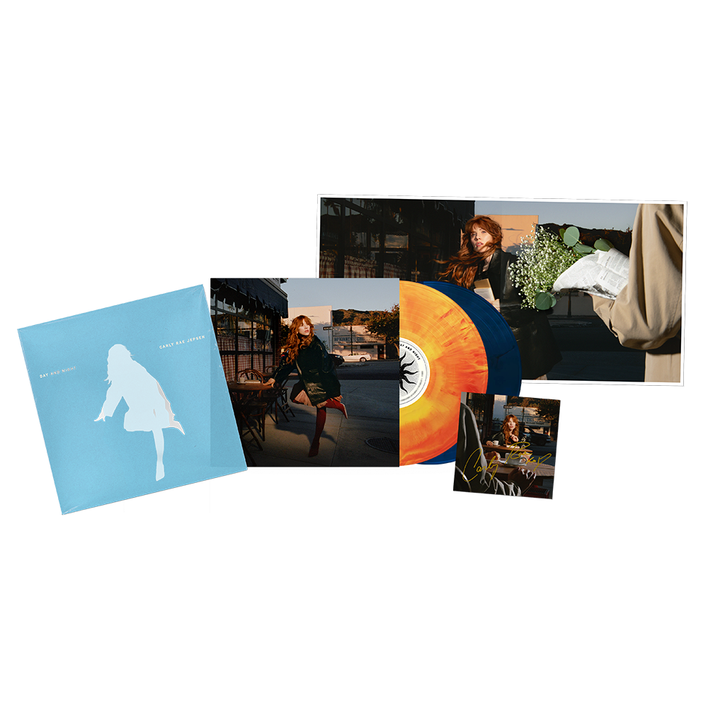 Carly Rae Jepsen – Day and Night – Double Vinyle Coloré Édition Exclusive + Artcard Dédicacée