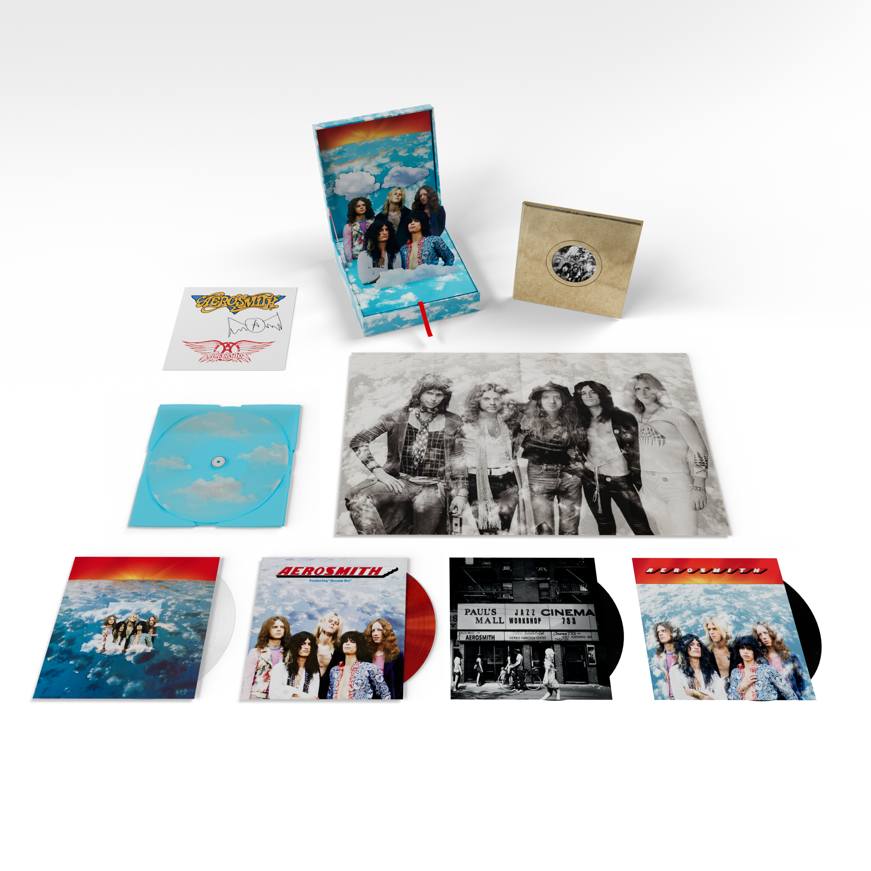 Aerosmith - Aerosmith (Legendary Collector’s Edition) - Coffret Vinyles 5LP