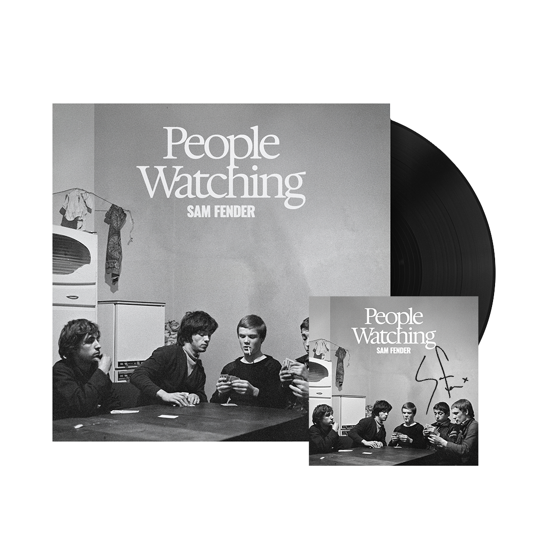 Sam Fender - People Watching Standard Black Vinyl + Carte dédicacée