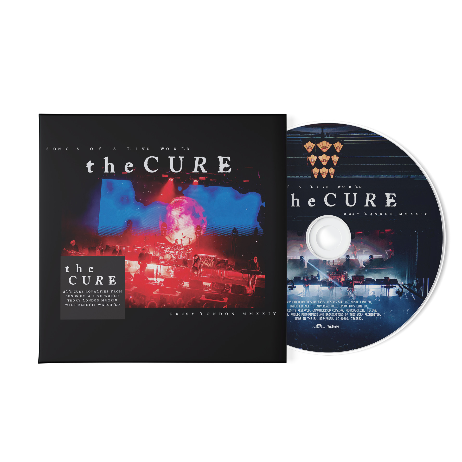 The Cure - Songs Of A Live World : Troxy London MMXXIV - CD