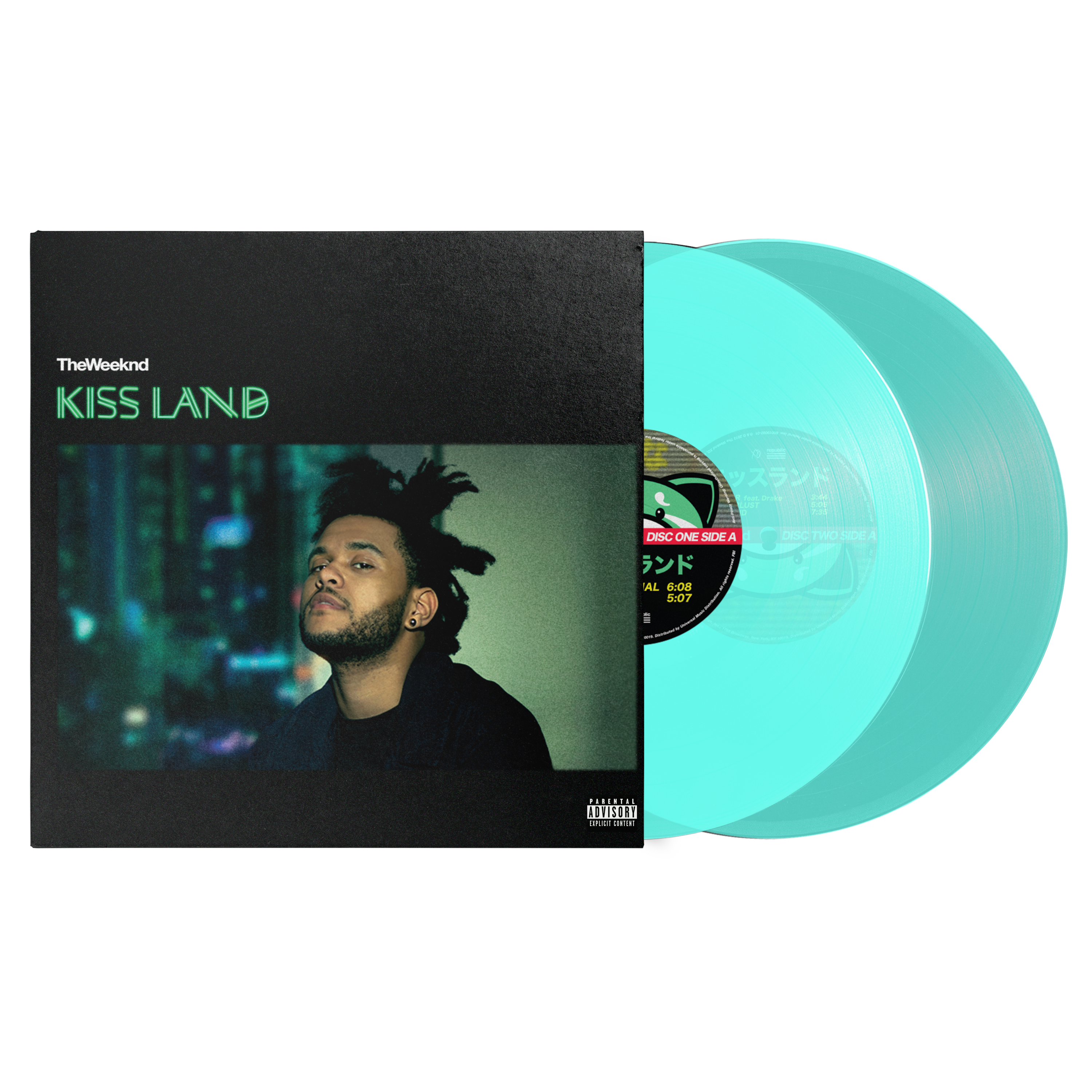 The Weeknd - Kiss Land - Double Vinyle Bleu