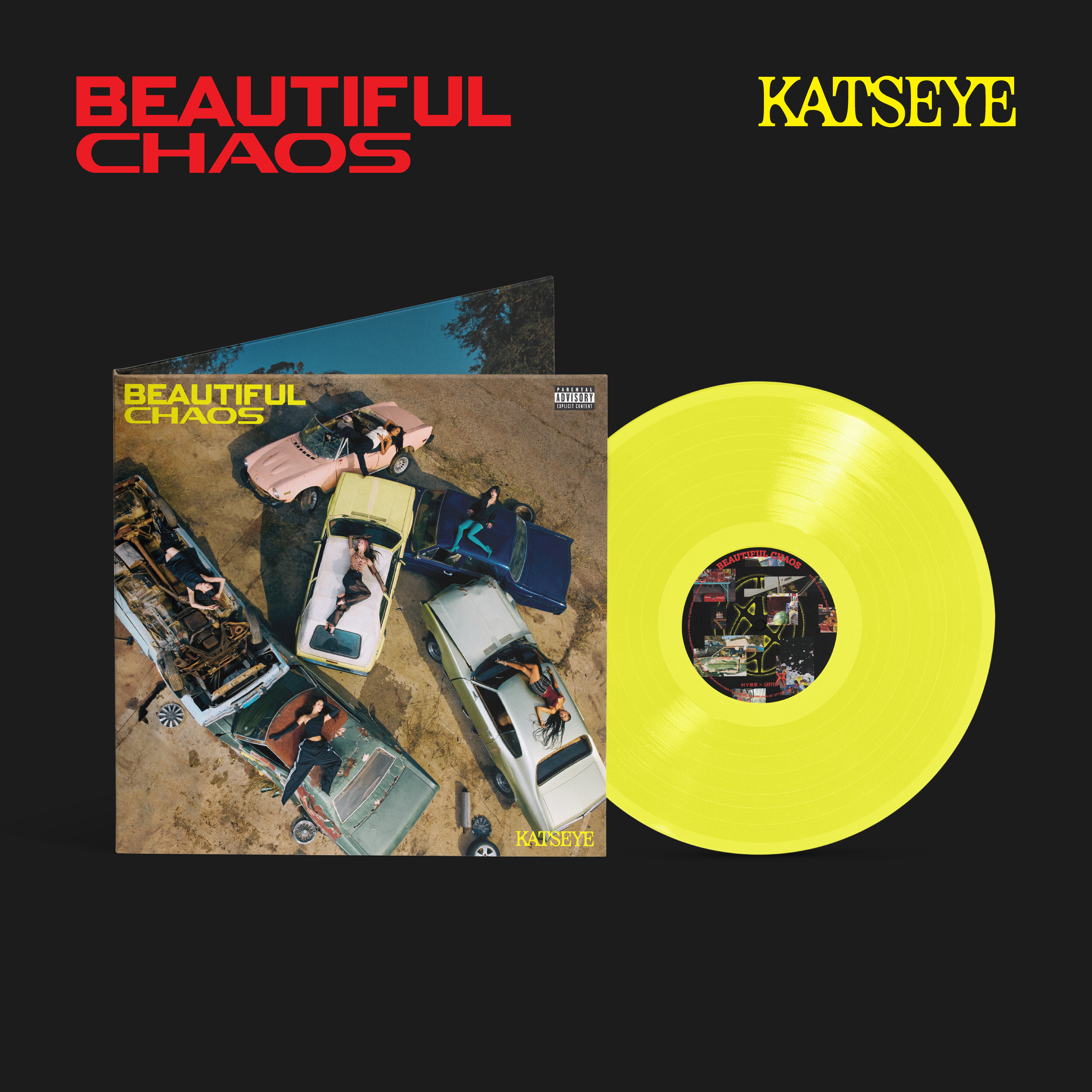 Katseye - Beautiful Chaos - Vinyle exclusivité store