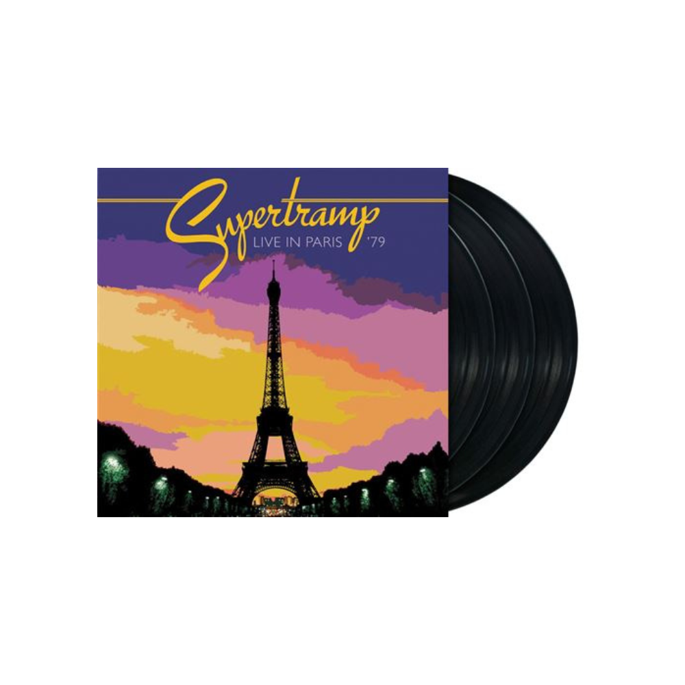 Supertramp - Live In Paris '79 - Triple Vinyle Gatefold