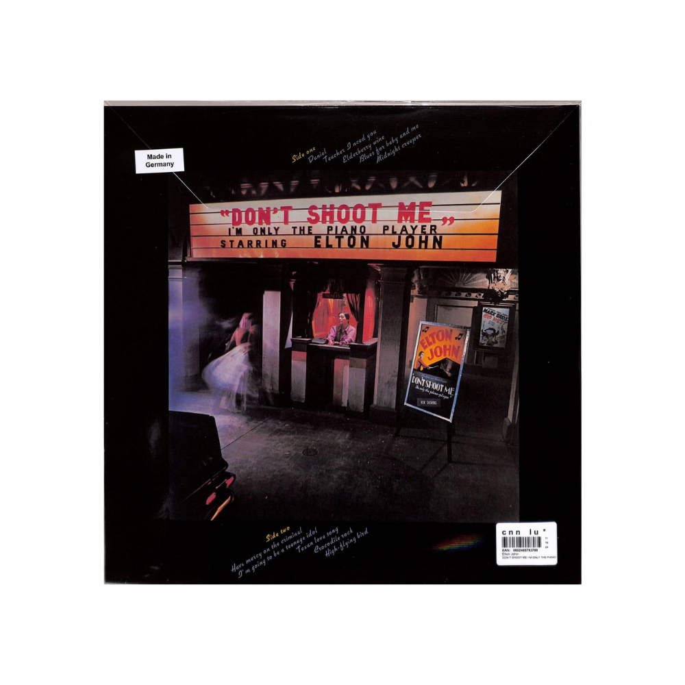 Elton John - Don’t Shoot Me I’m Only The Piano Player - Vinyle Splatter Rouge et Crème