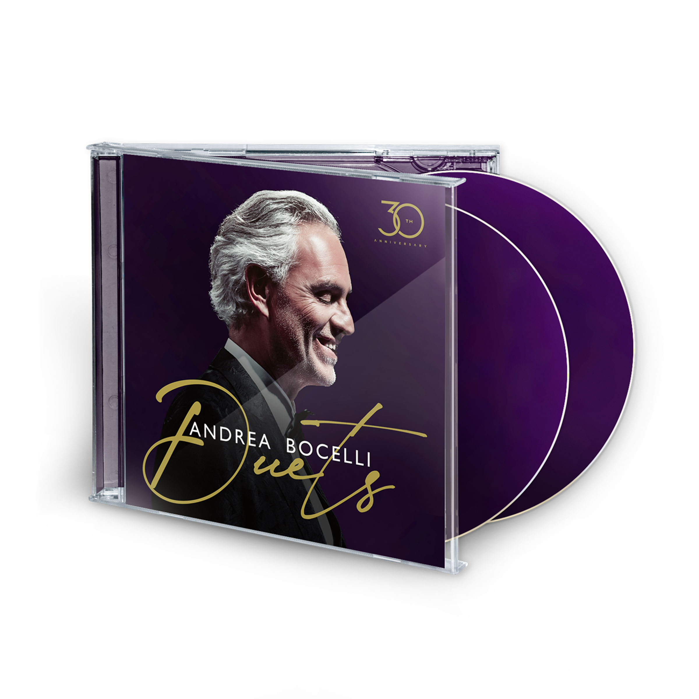 Andrea Bocelli - The Duets - 30th Anniversary - 2CD + carte dédicacée