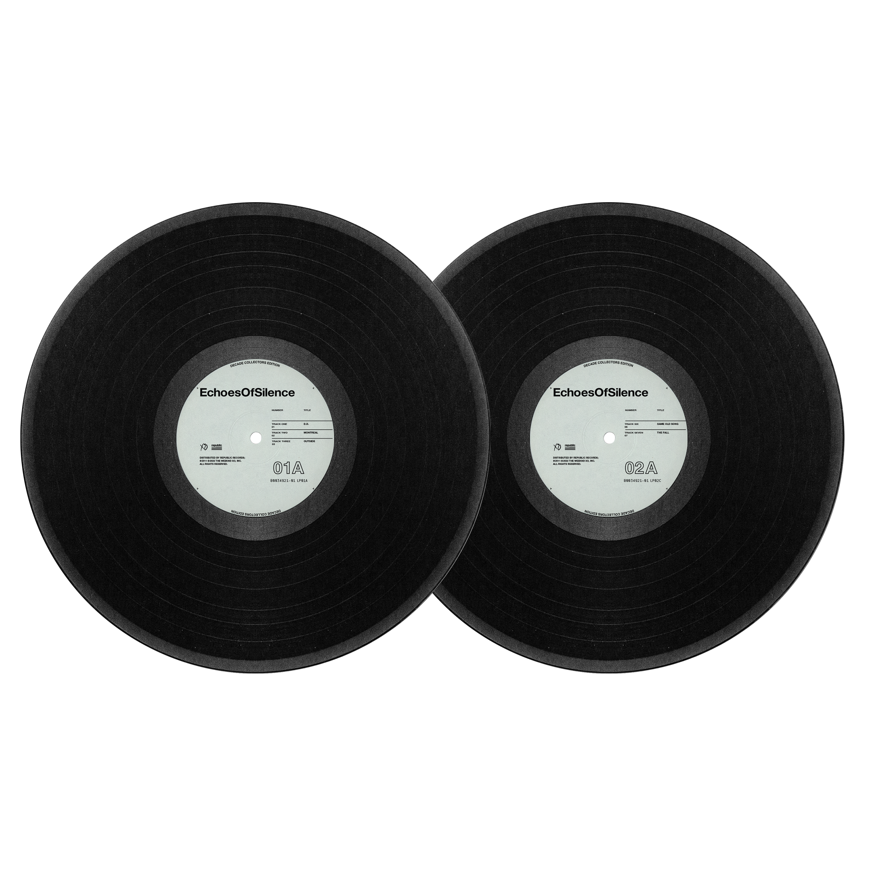 The Weeknd - Echoes Of Silence Decade Collector's Edition - Double Vinyle