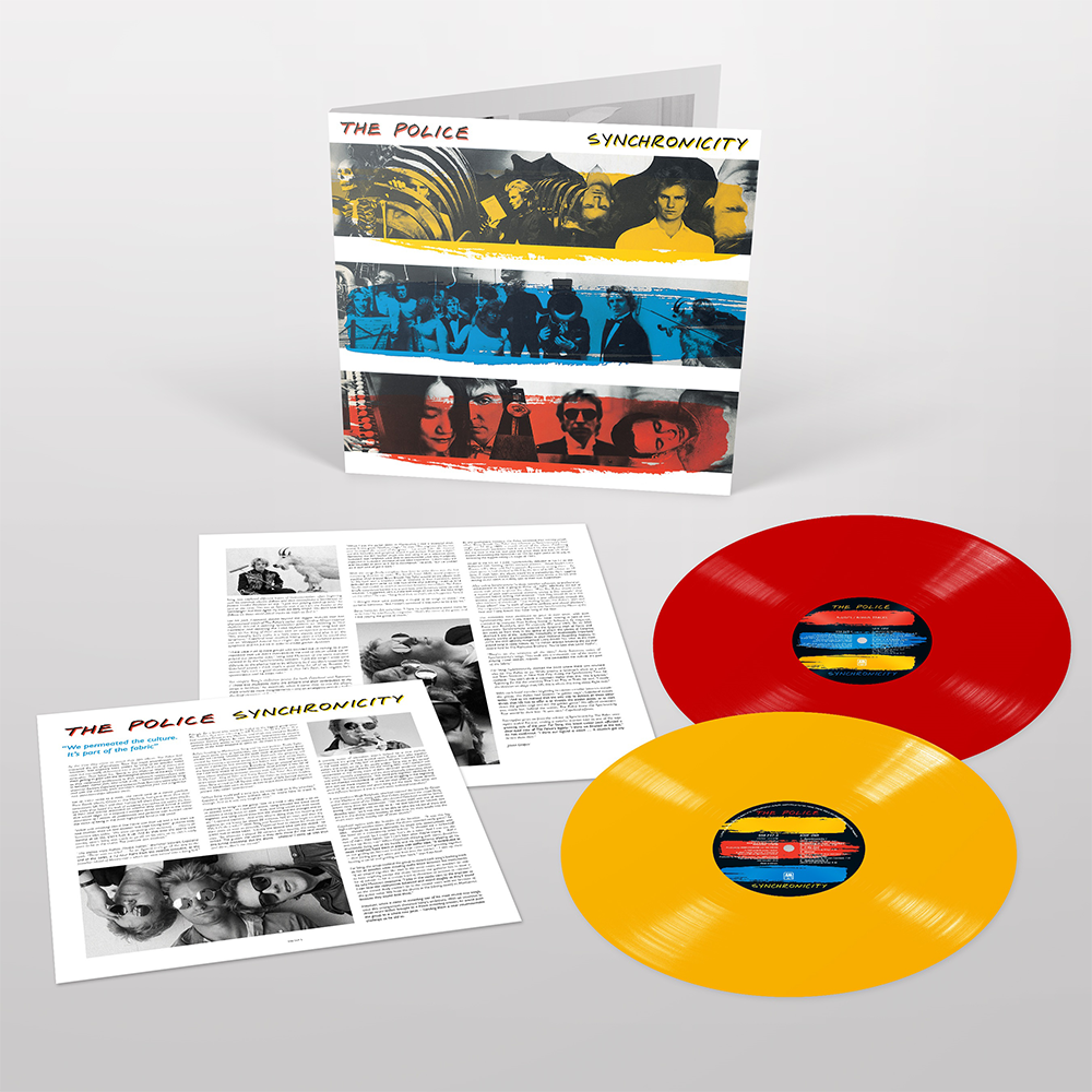 The Police - Synchronicity - Double Vinyle deluxe Couleur Exclusif (Edition limitée)