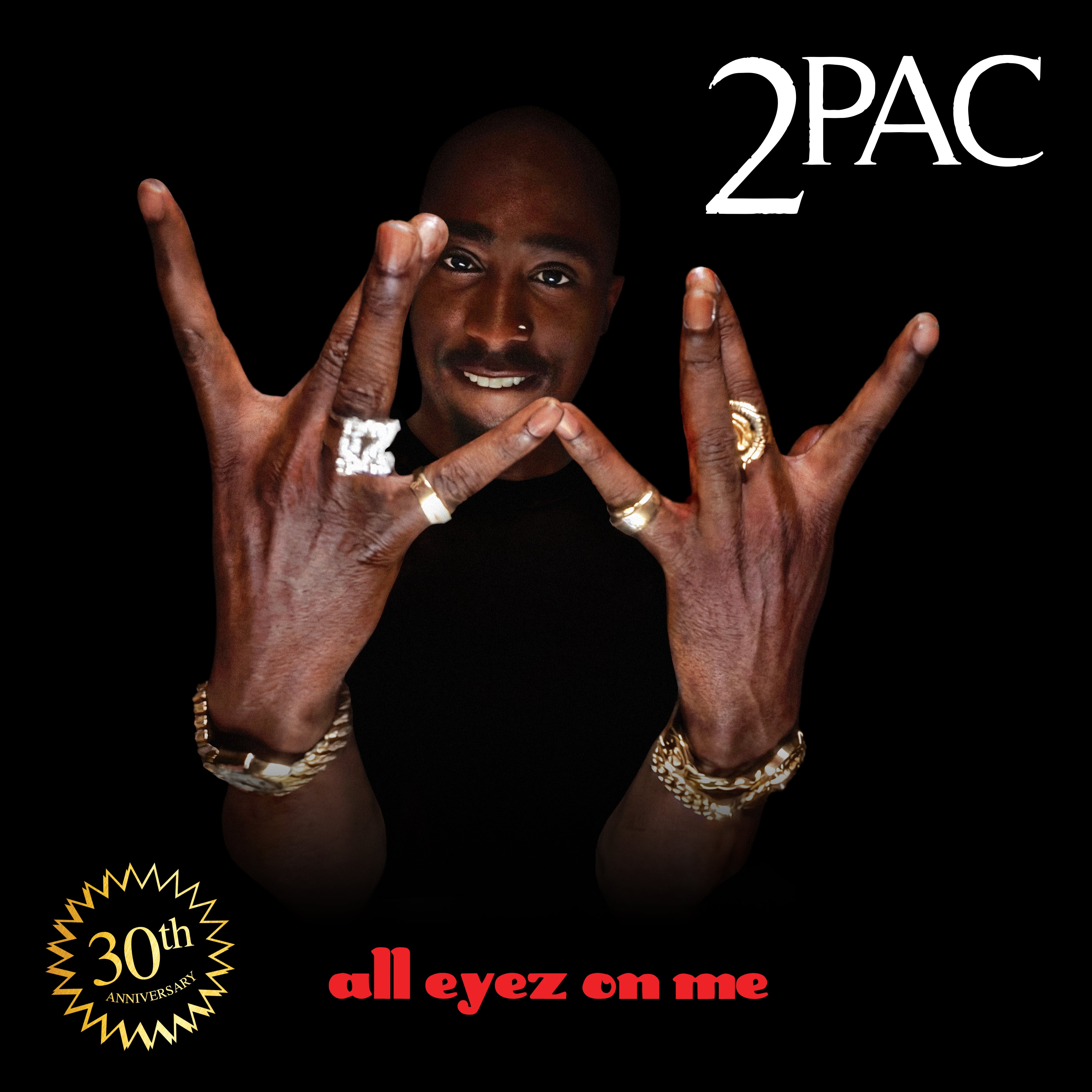 2Pac - All Eyez On Me 30th Anniversary Edition - Double Vinyle Marbré Exclusif