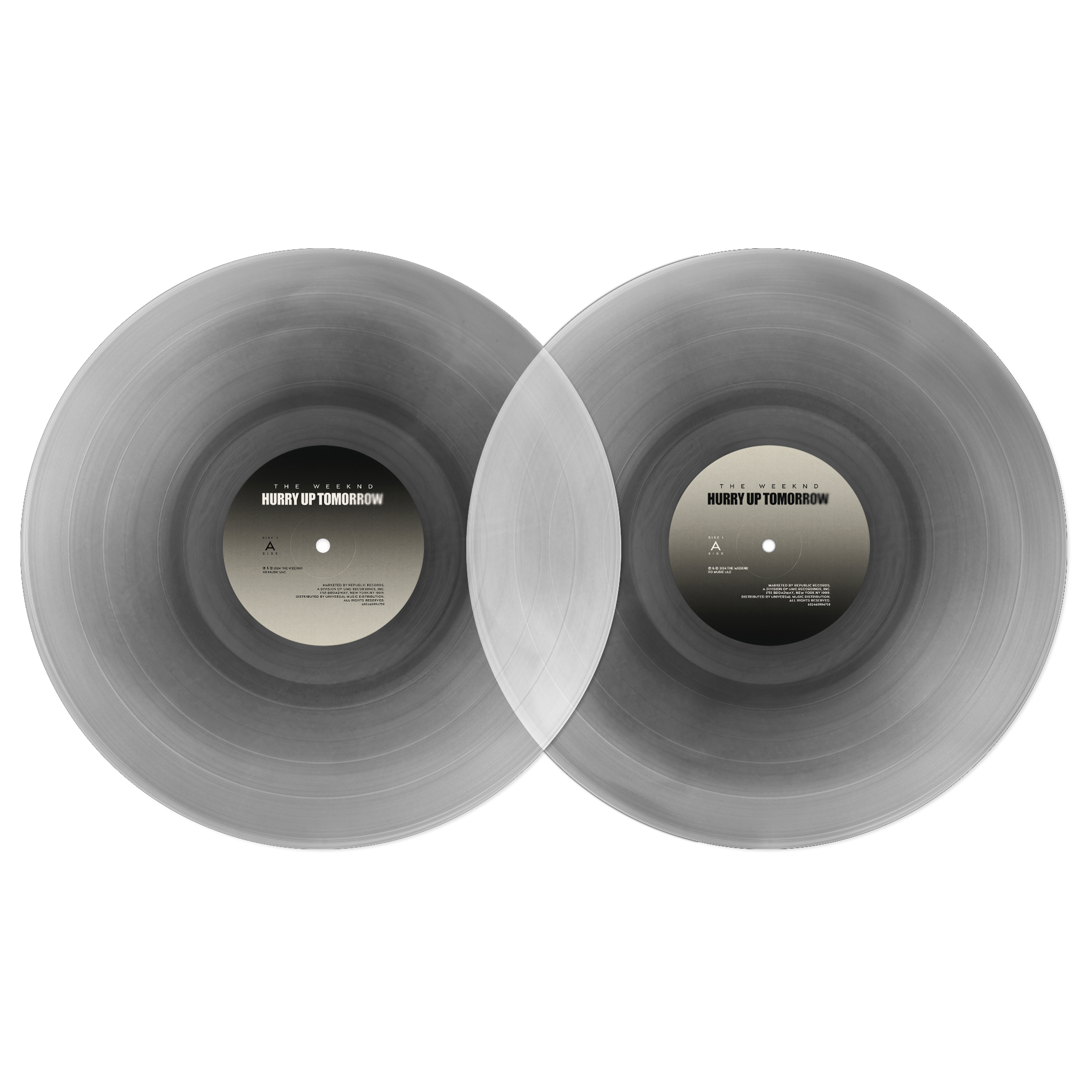 The Weeknd - Hurry Up Tomorrow (Complete Edition) - Double Vinyle Transparent