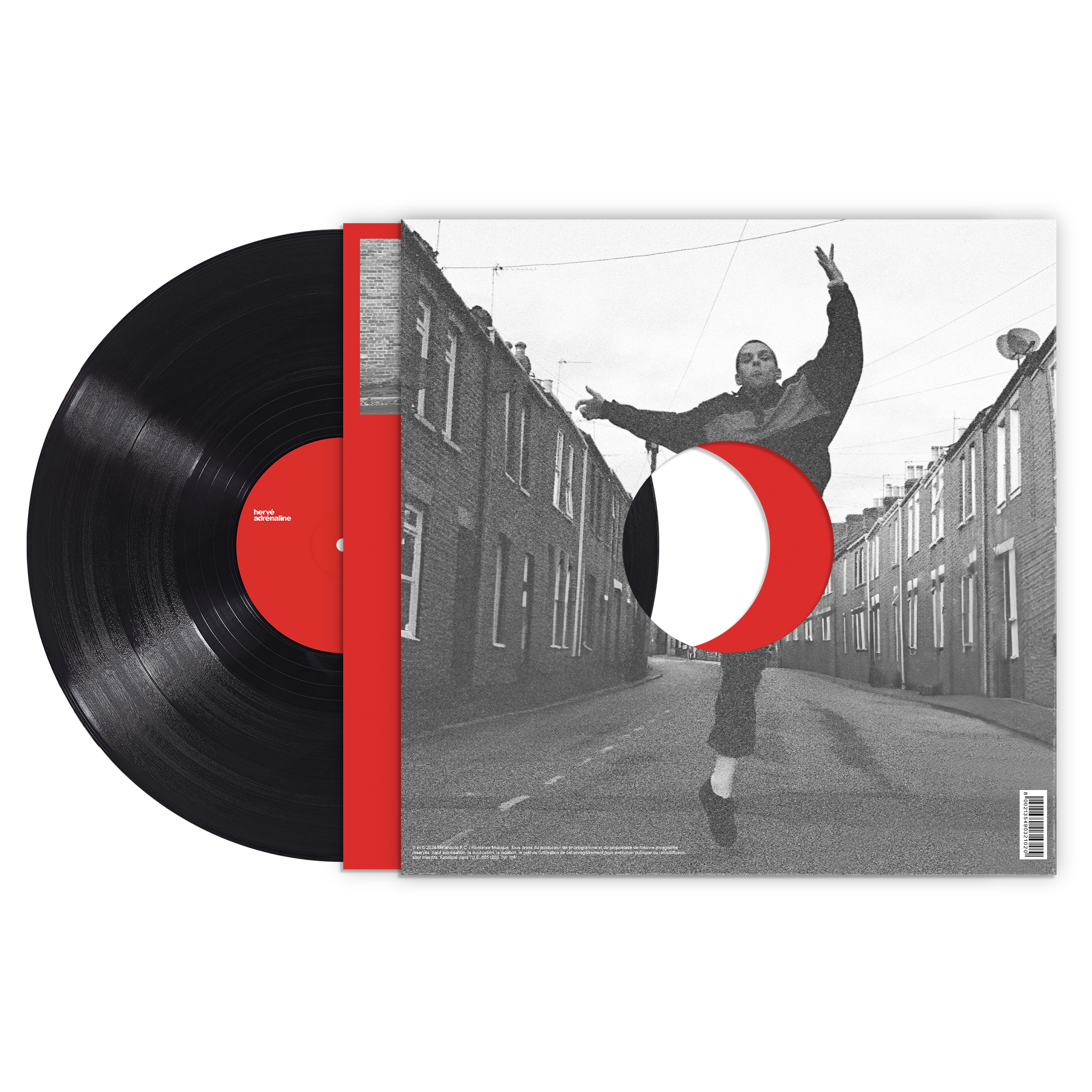 Hervé - Adrénaline - Vinyle noir