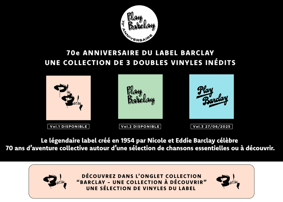 BARCLAY – 70ème anniversaire –  Une Collection Collector