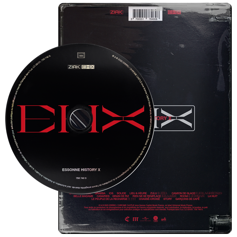 Ziak - Essonne History X - CD Exclusif