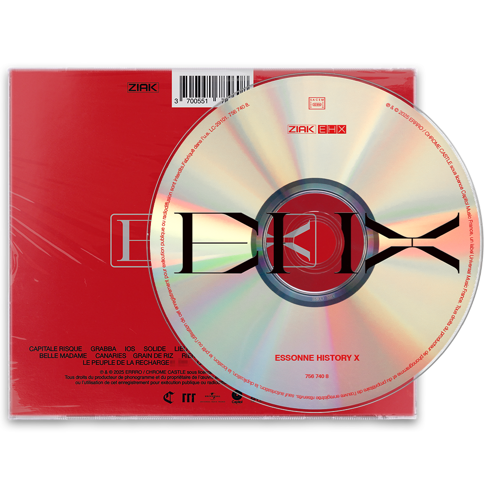 Ziak - Essonne History X - CD