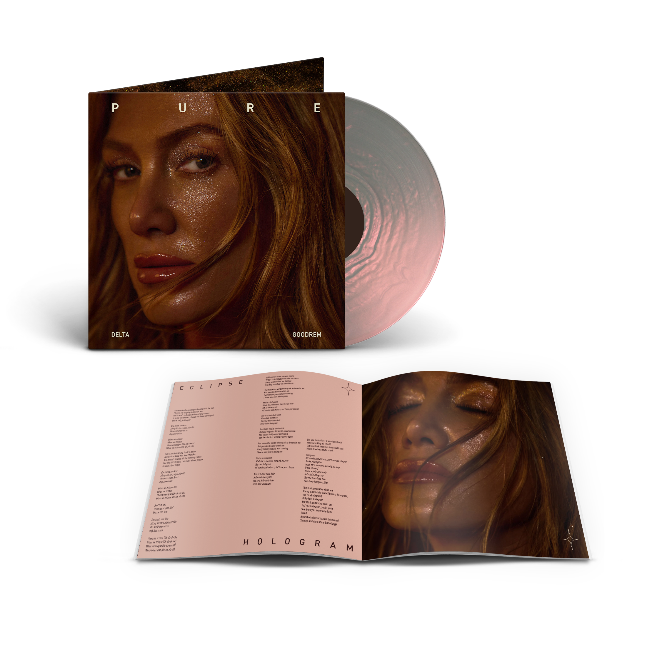 Delta Goodrem - Pure - Vinyle Couleur Deluxe (Édition Limitée) + Artcard dédicacée