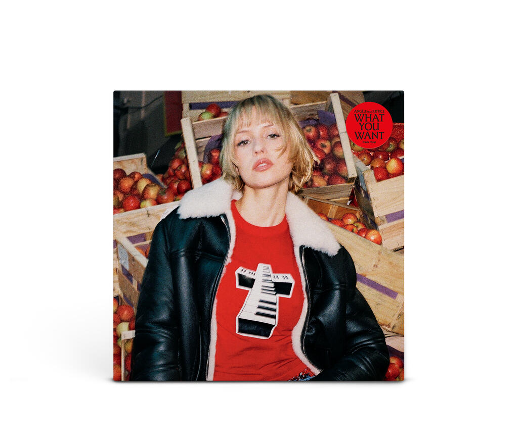 Angèle & Justice - What You Want - Vinyle 45T Géant Transparent