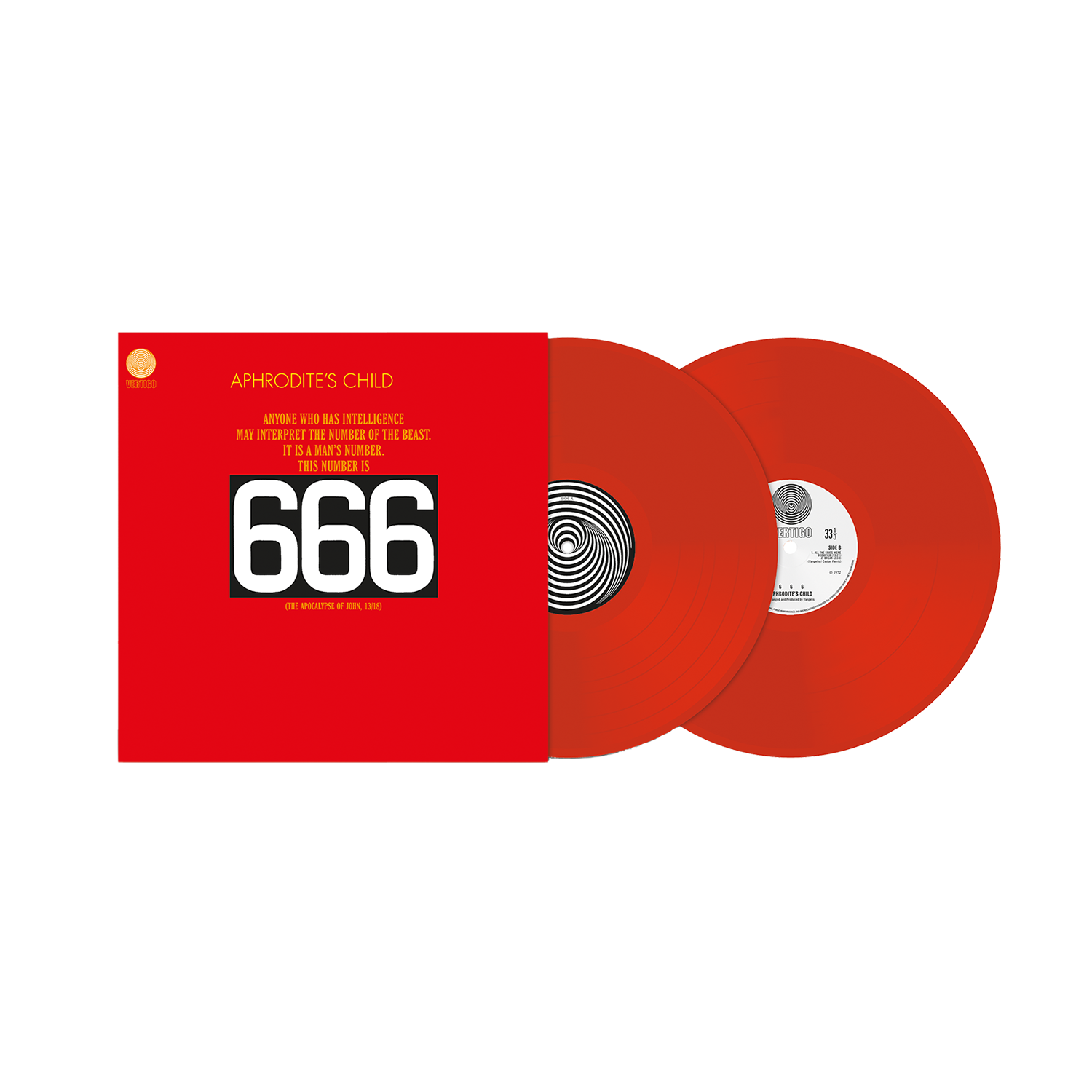 Aphrodite’s Child - 666 The Apocalypse Of John - Double vinyle rouge