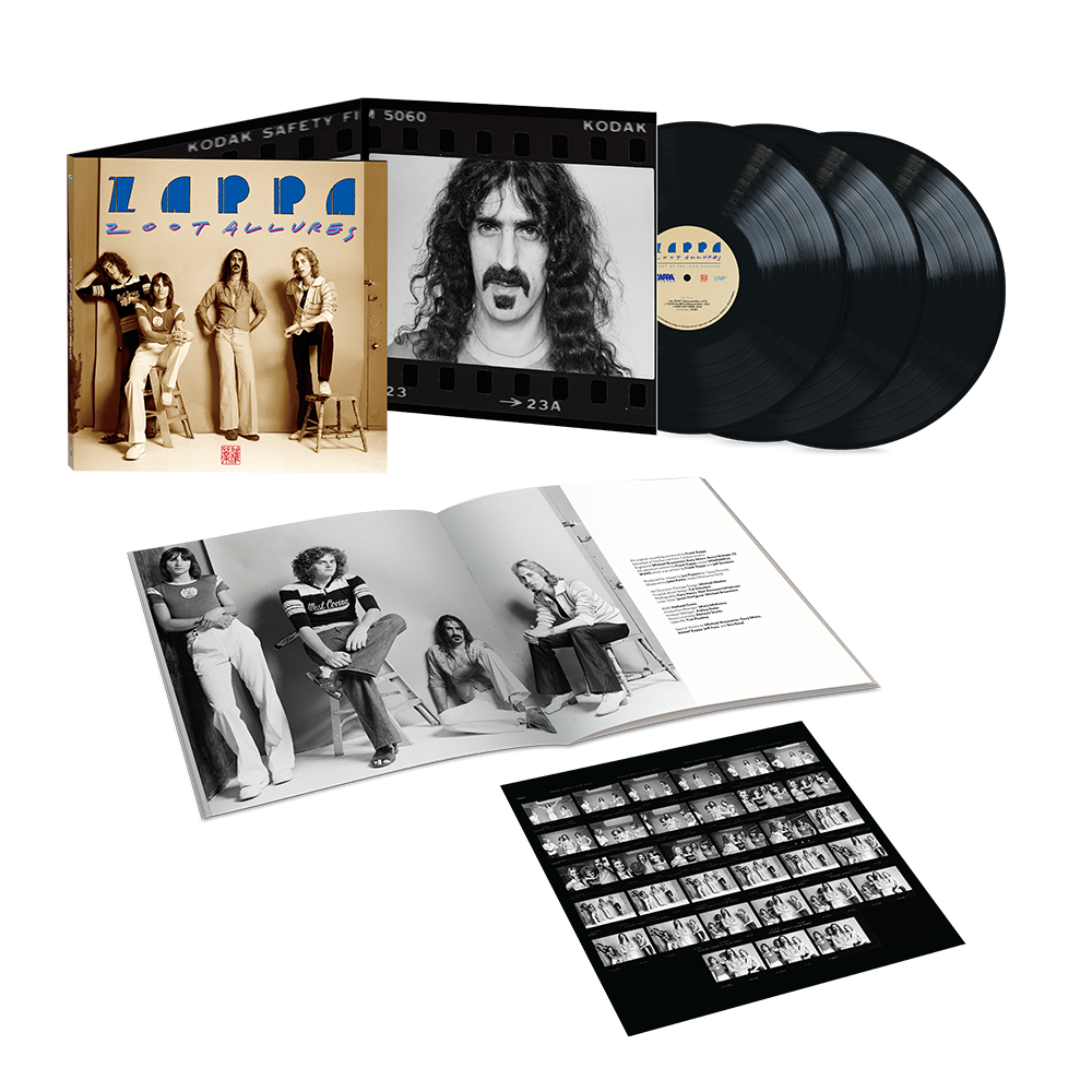 Frank Zappa - Zoot Allures 50th Anniversary - Triple Vinyle 180g Black Vinyl Edition D2C