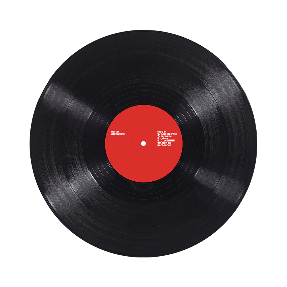 Hervé - Adrénaline - Vinyle noir