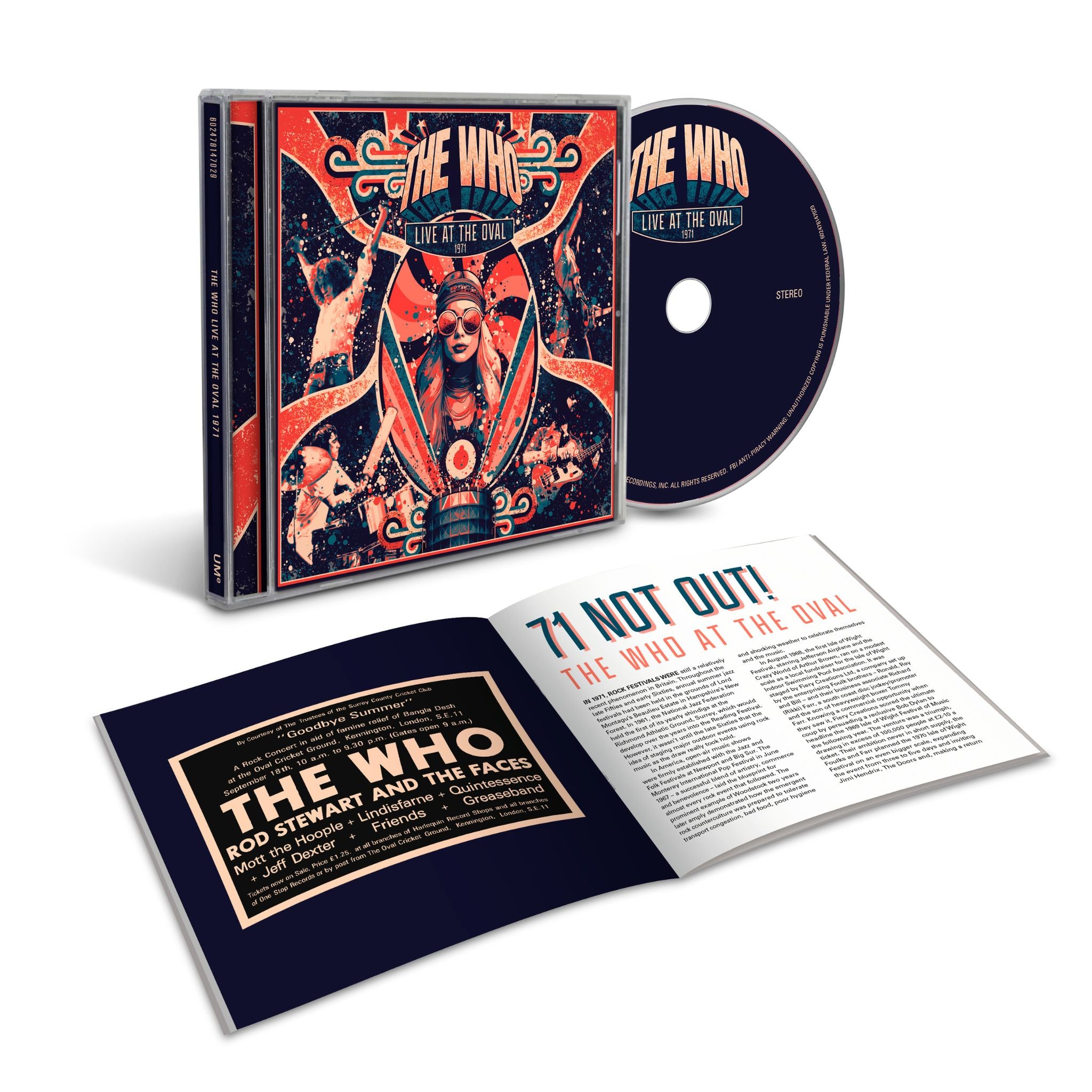 The Who - Live at The Oval 1971 - CD