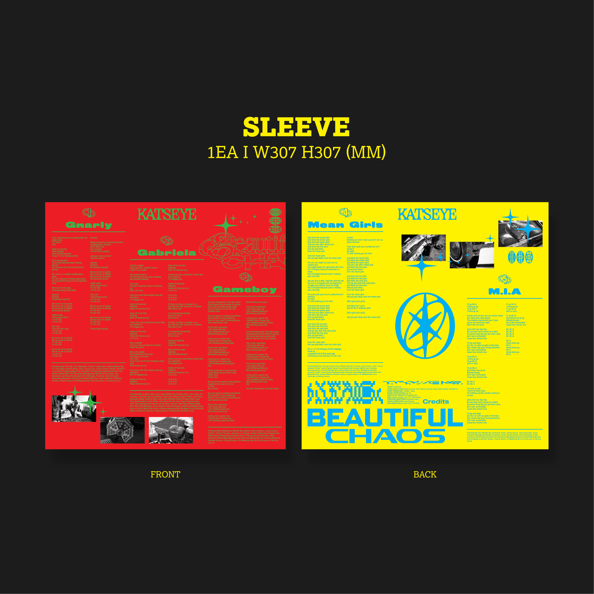 Katseye - Beautiful Chaos - Vinyle exclusivité store