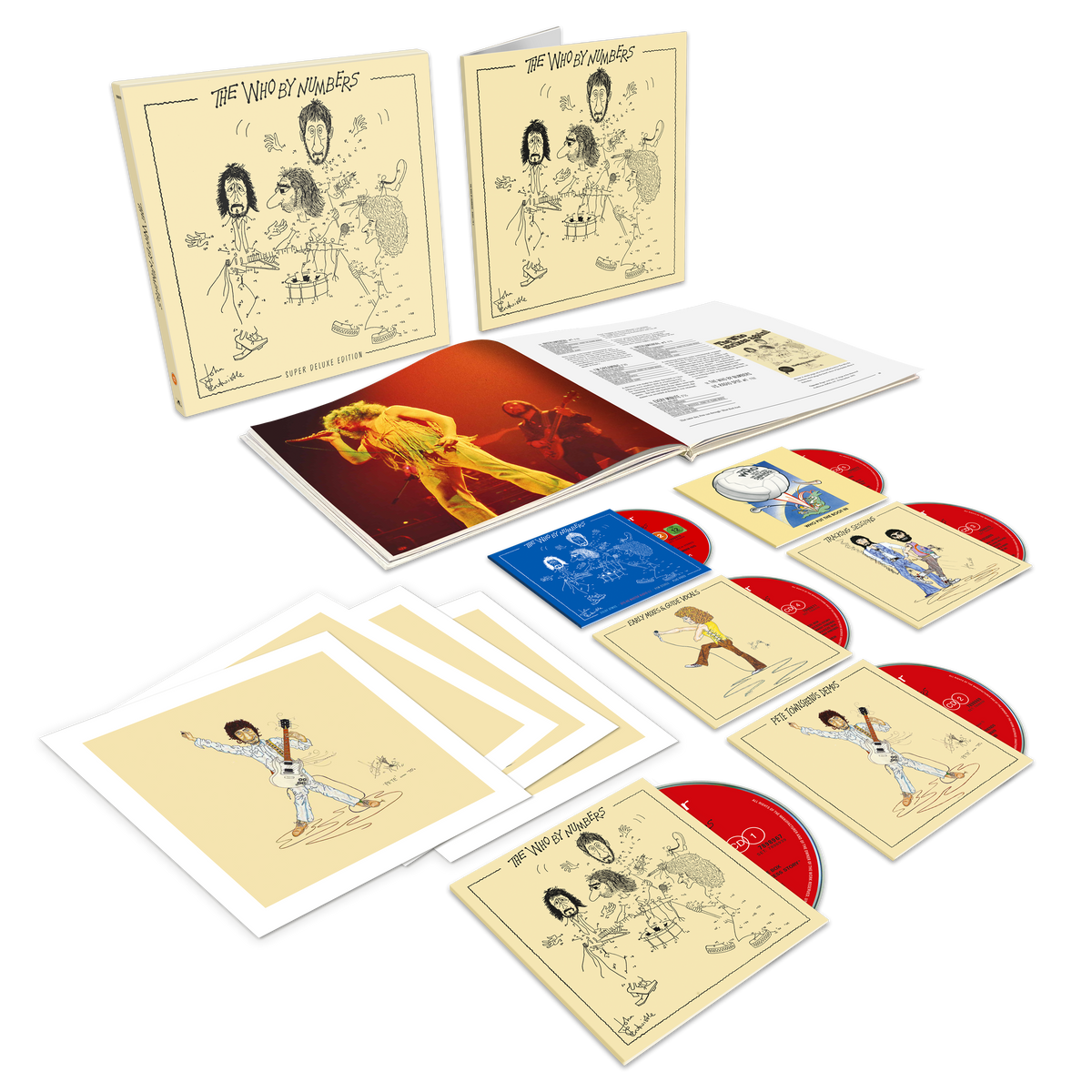 The Who - The Who By Numbers - Coffret 5CD/Blu-ray Super Deluxe Limited Edition
