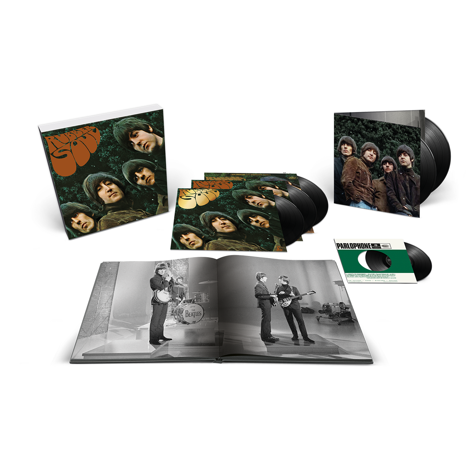 The Beatles - Rubber Soul - Coffret 5LP Super Deluxe Special Edition + 7" Single