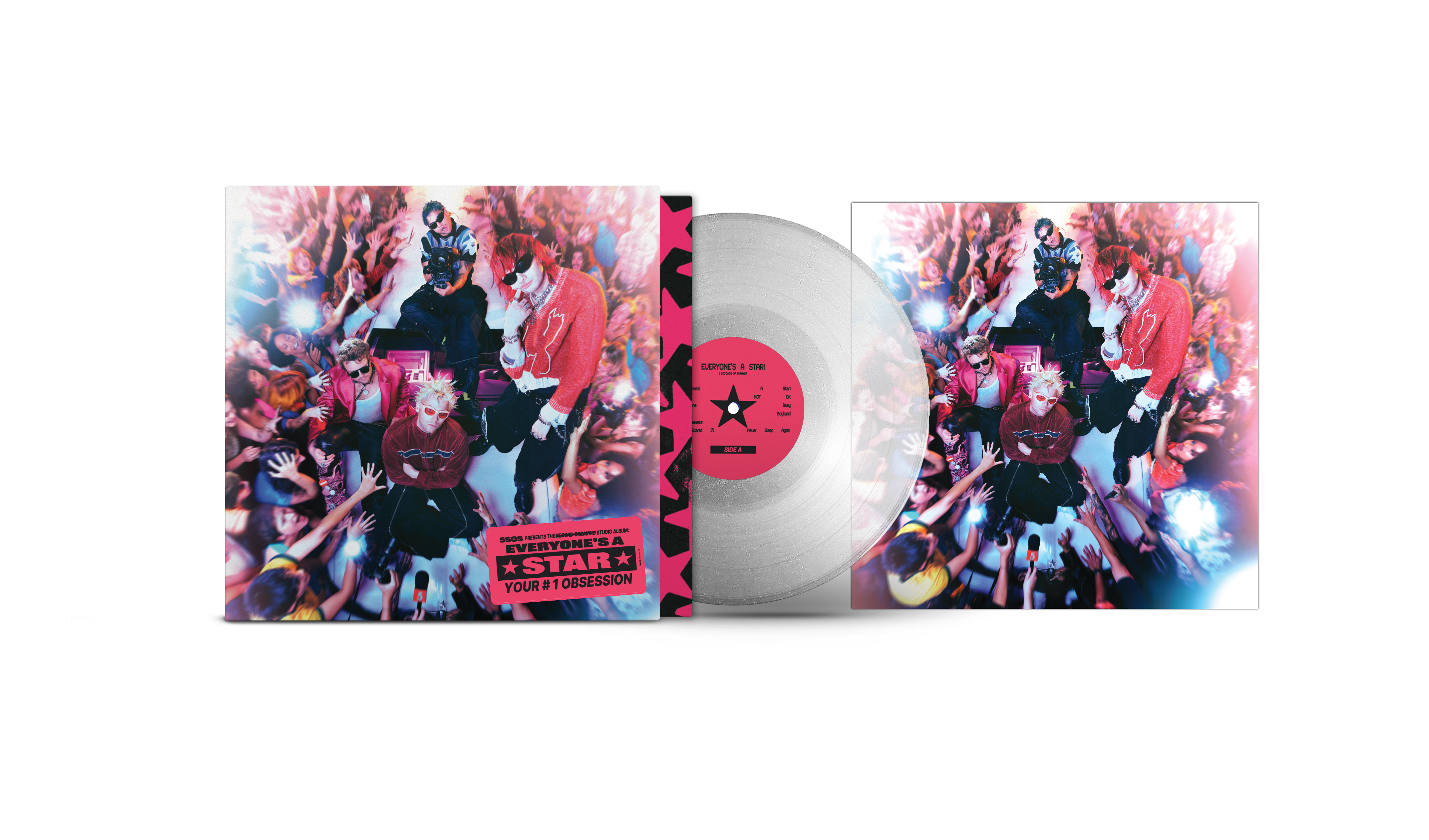 5 Seconds Of Summer - EVERYONE'S A STAR! - Alt Cover Limo Vinyl