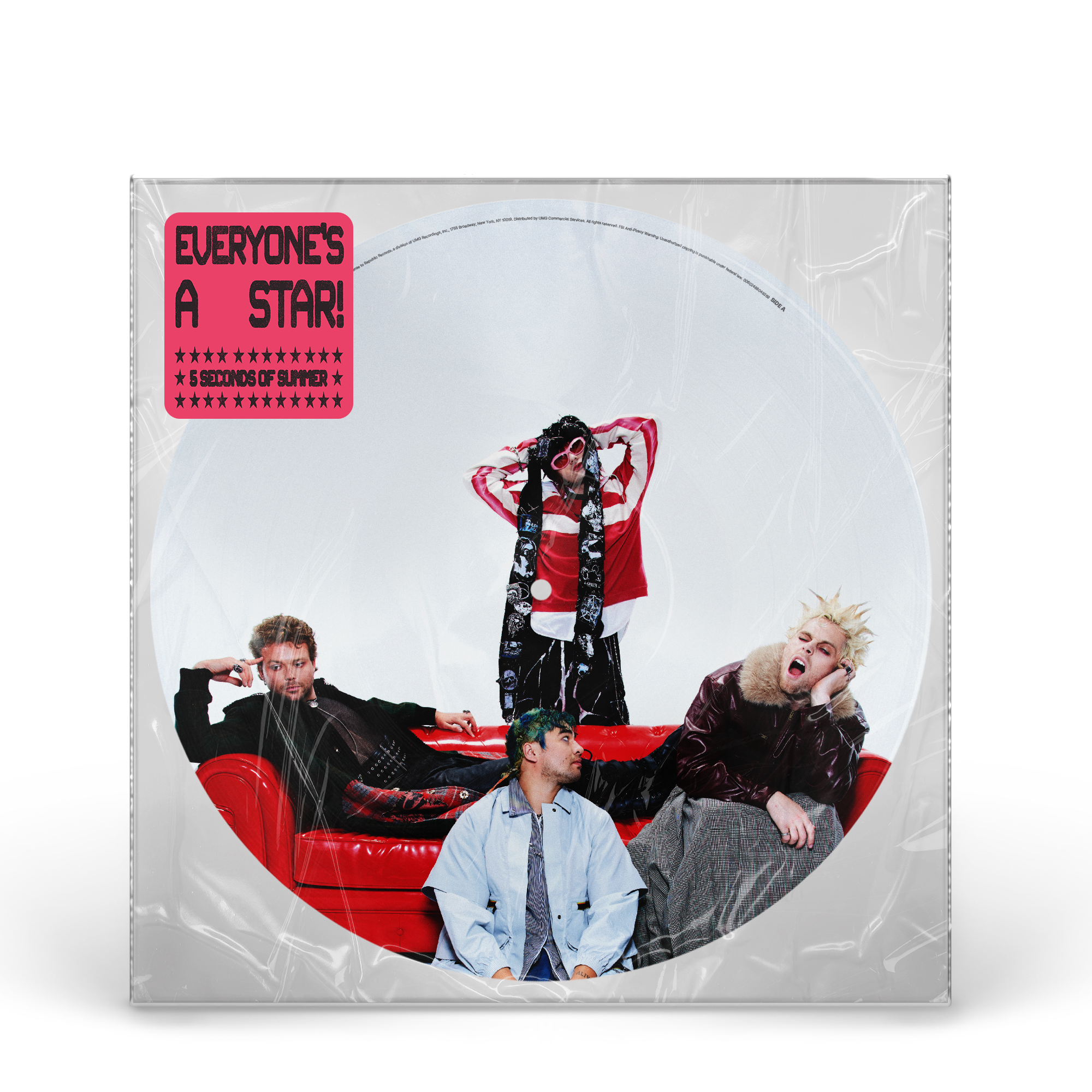5 Seconds Of Summer - Everyone's A Star! - Vinyle Picture Disc (Exclusivité store)