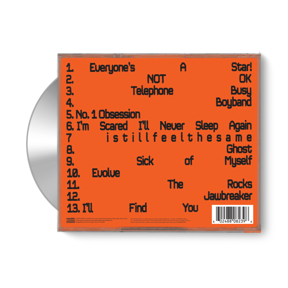 5 Seconds of Summer - EVERYONE'S A STAR! (Calum Deluxe) - CD (Exclusivité Store)
