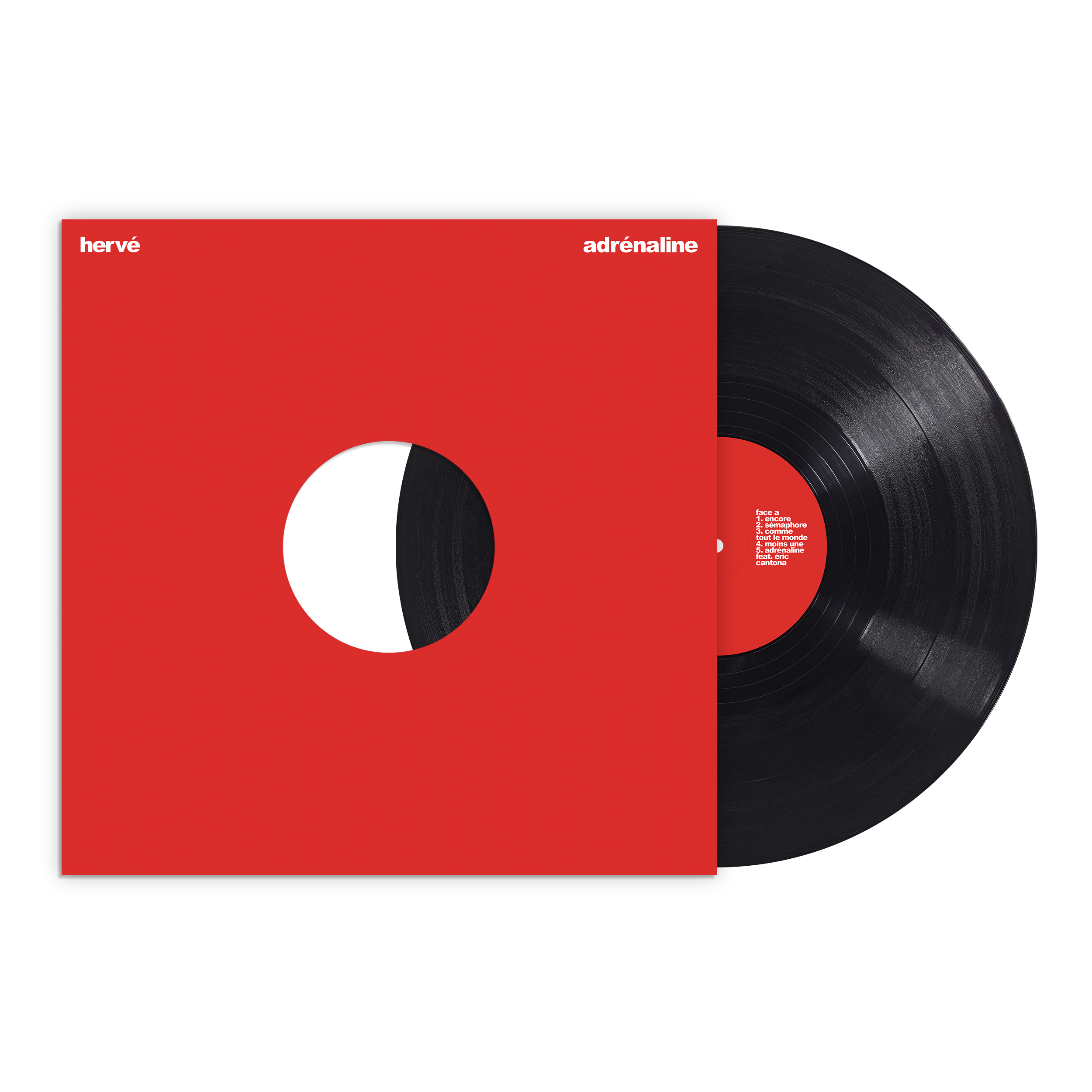 Hervé - Adrénaline - Vinyle noir