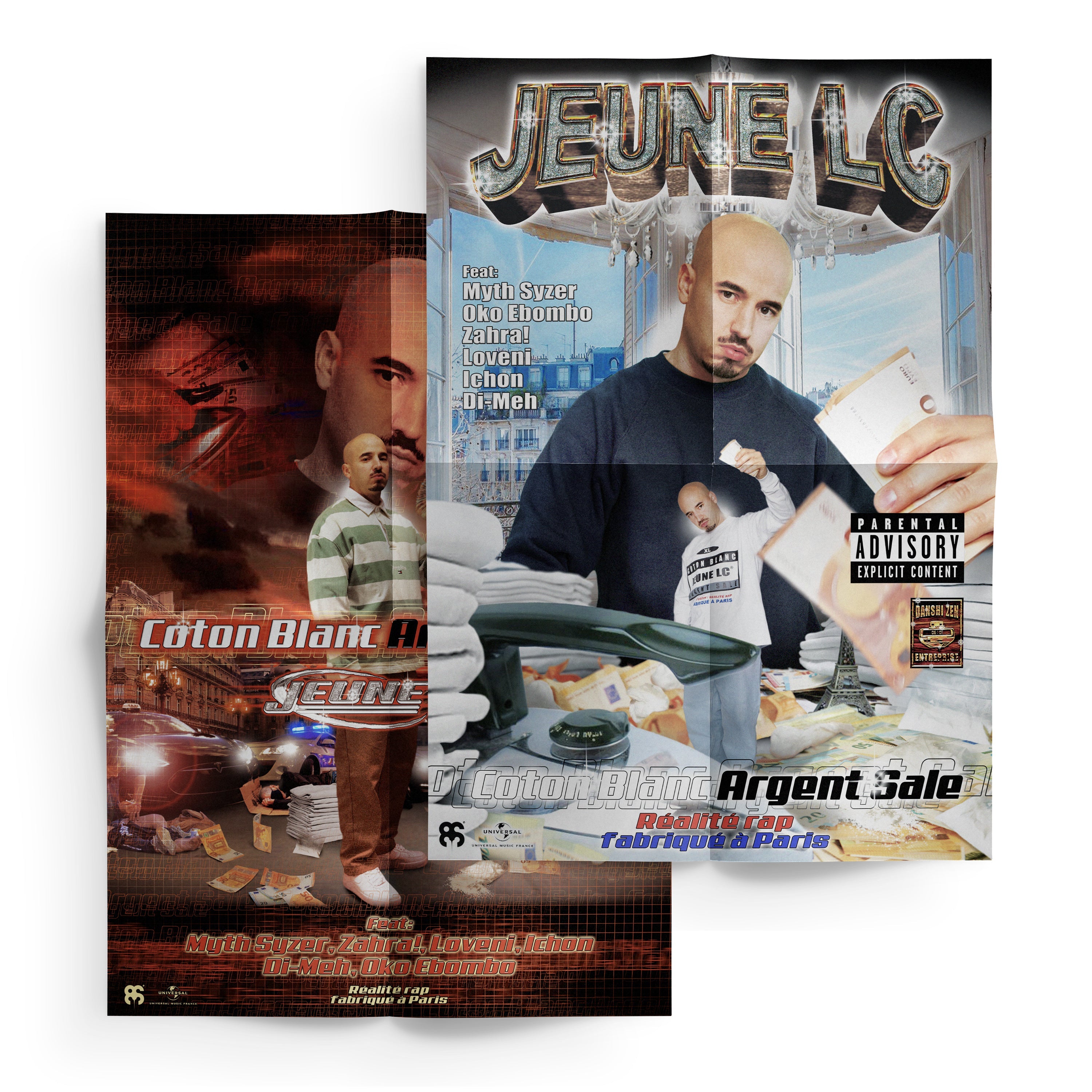 Jeune LC - "Coton Blanc Argent Sale" - Vinyle