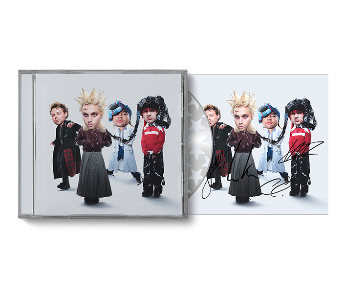 5 Seconds Of Summer - EVERYONE'S A STAR! - CD + CD sized Signed Art Card