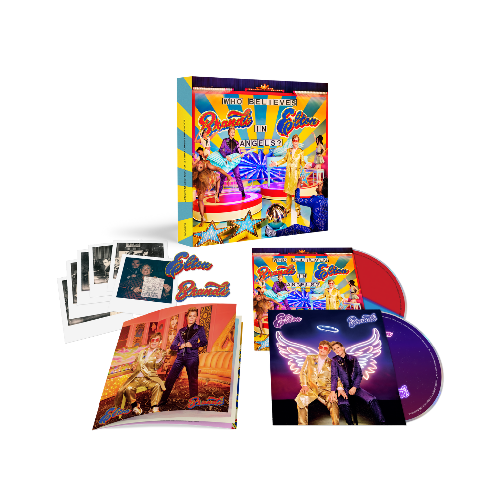 Elton John - Who Believes In Angels? - Box CD/DVD Edition Limitee