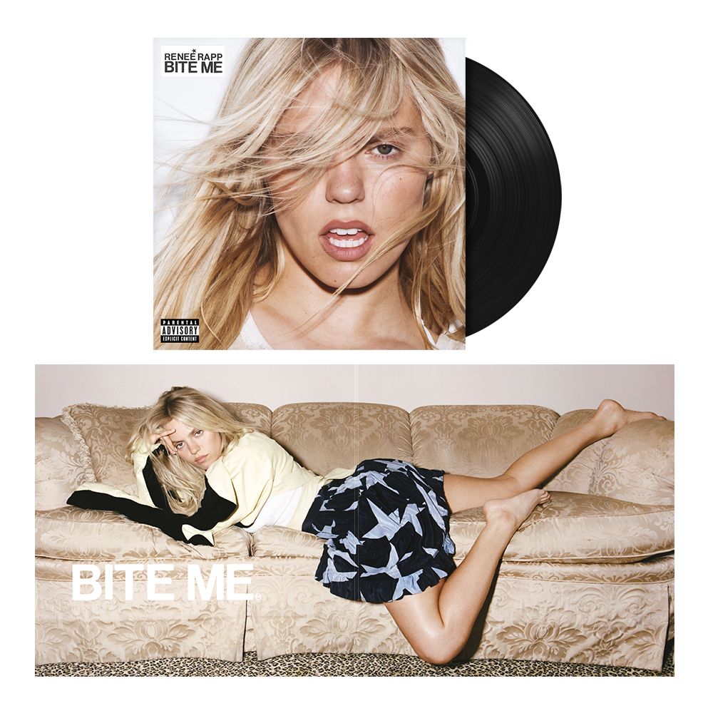 Reneé Rapp - BITE ME - Vinyle noir + Carte dédicacée