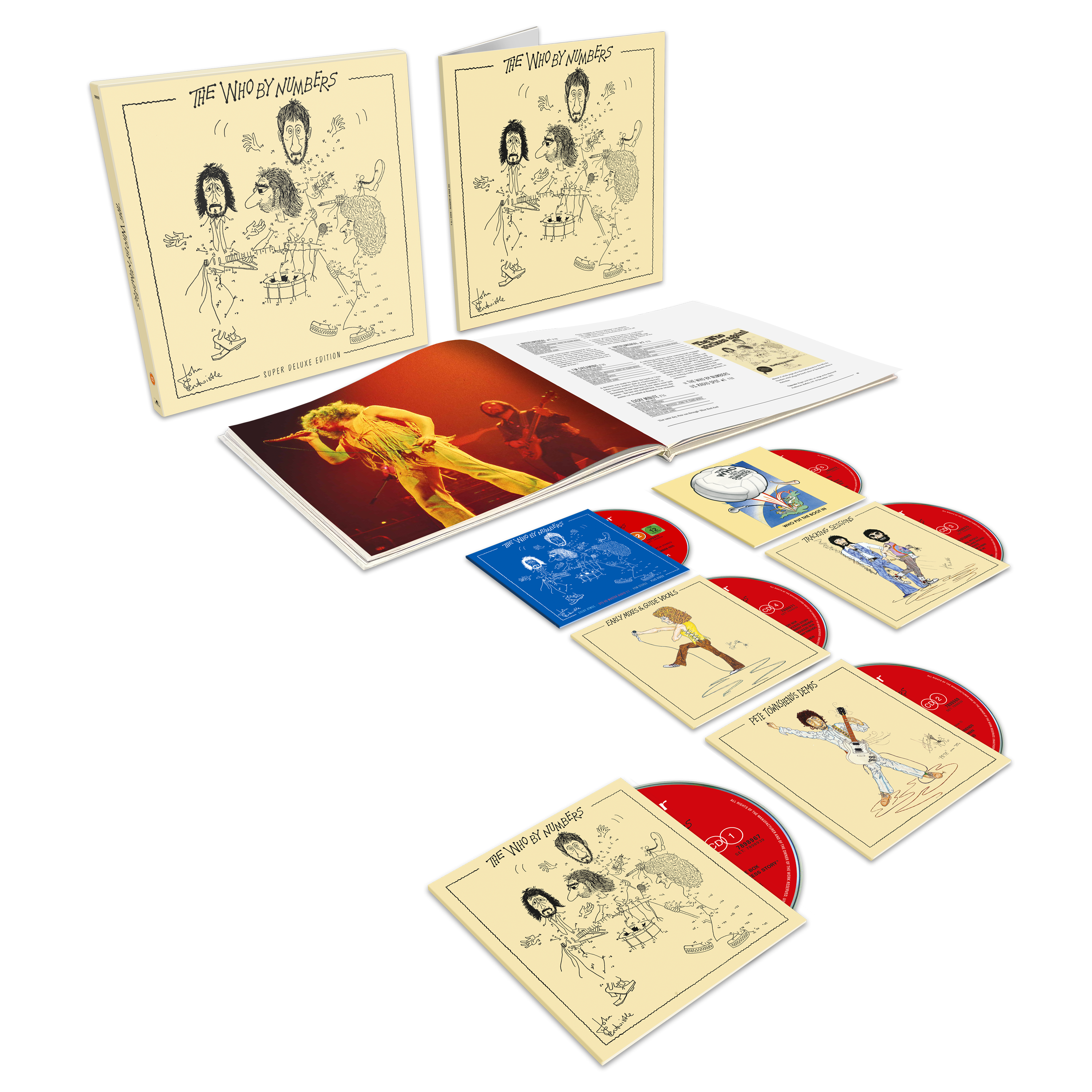 The Who - The Who By Numbers - Coffret 5CD/Blu-ray Super Deluxe Edition
