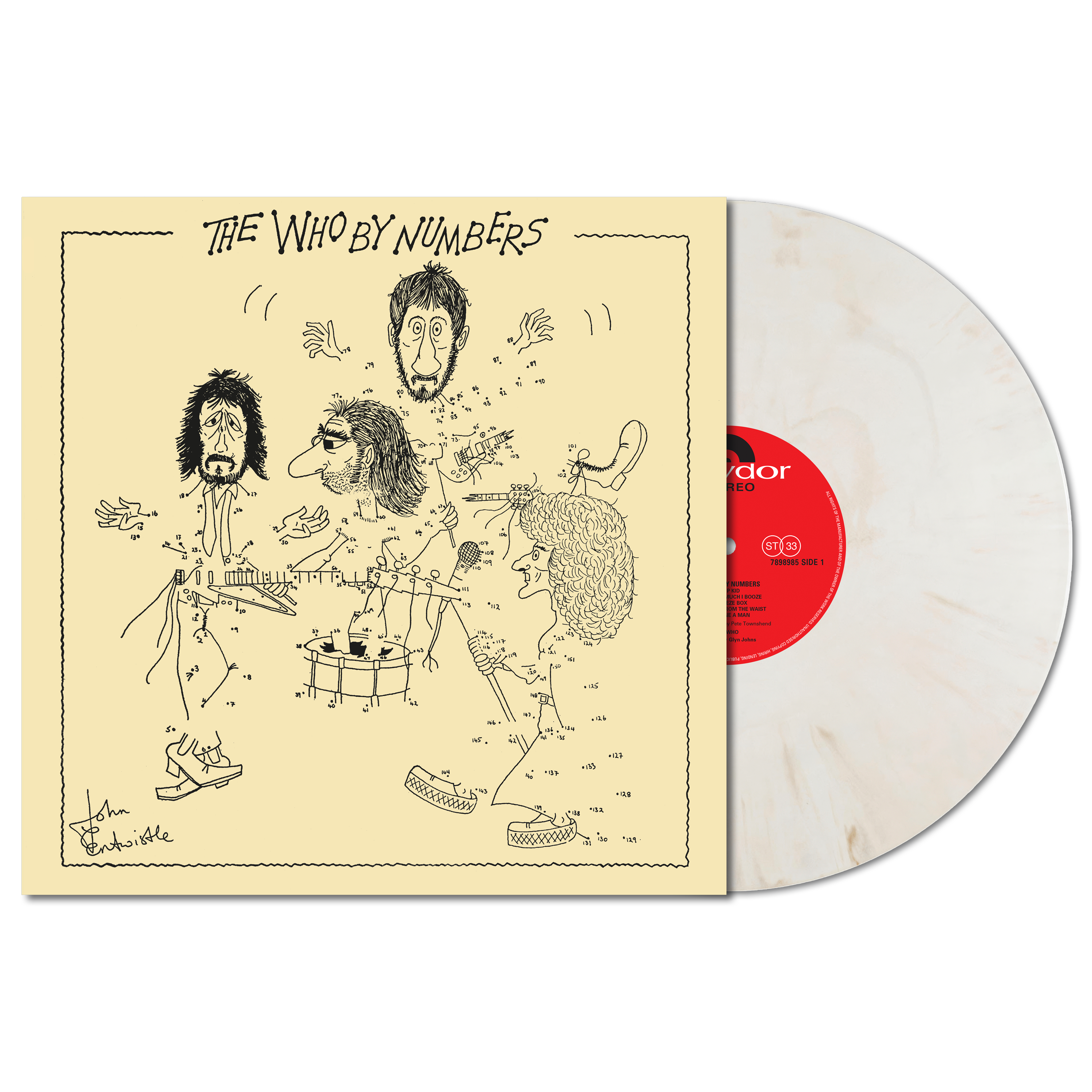 The Who - The Who By Numbers - Vinyle 1LP Cream Marble