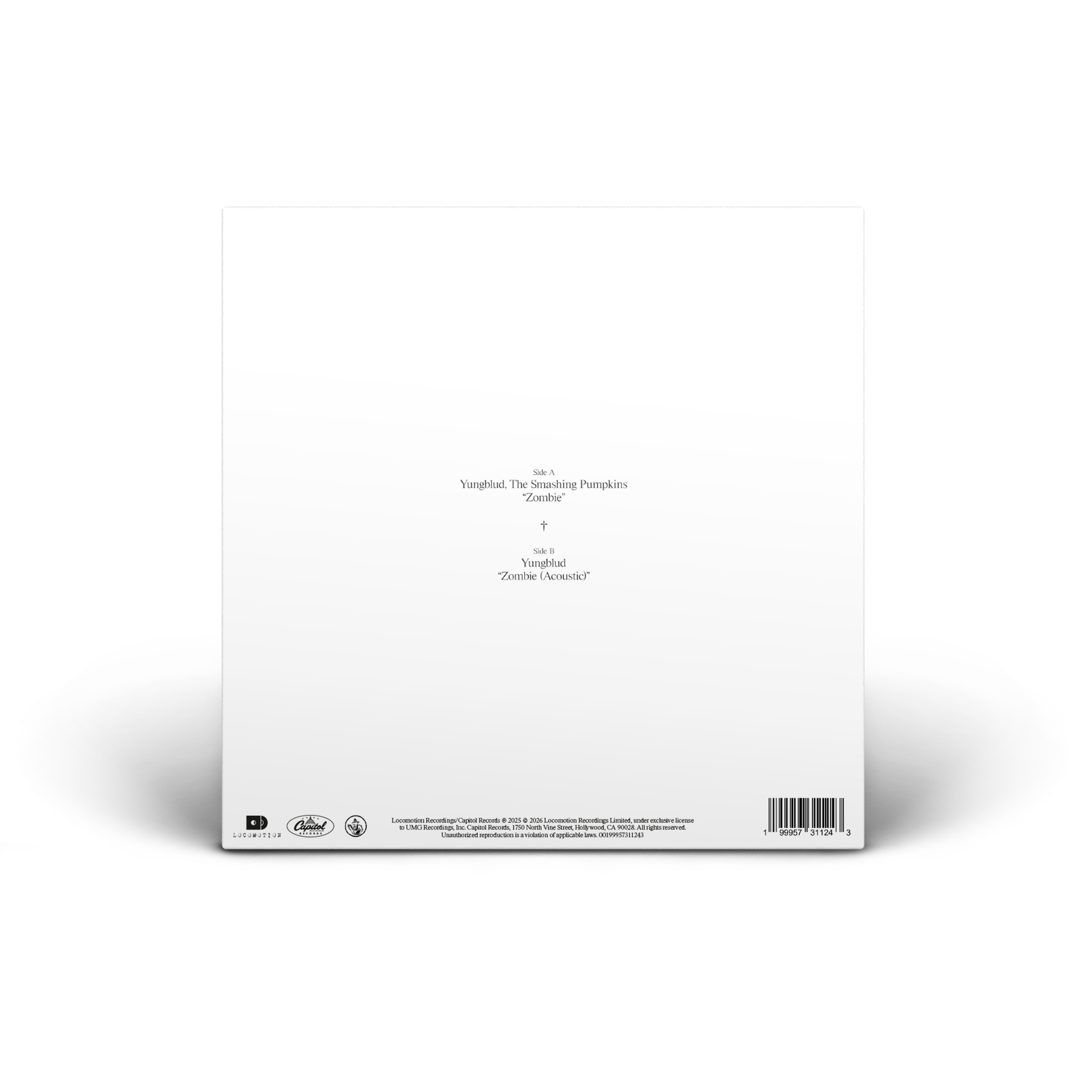 Yungblud, The Smashing Pumpkins – Zombie Blue Marble 7” Vinyl