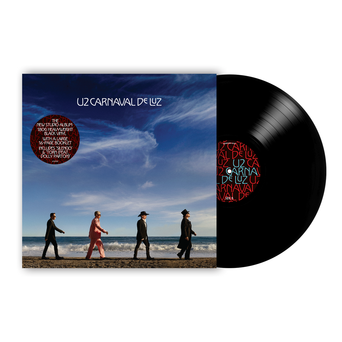 U2 - Carnaval De Luz - Vinyle Noir Standard